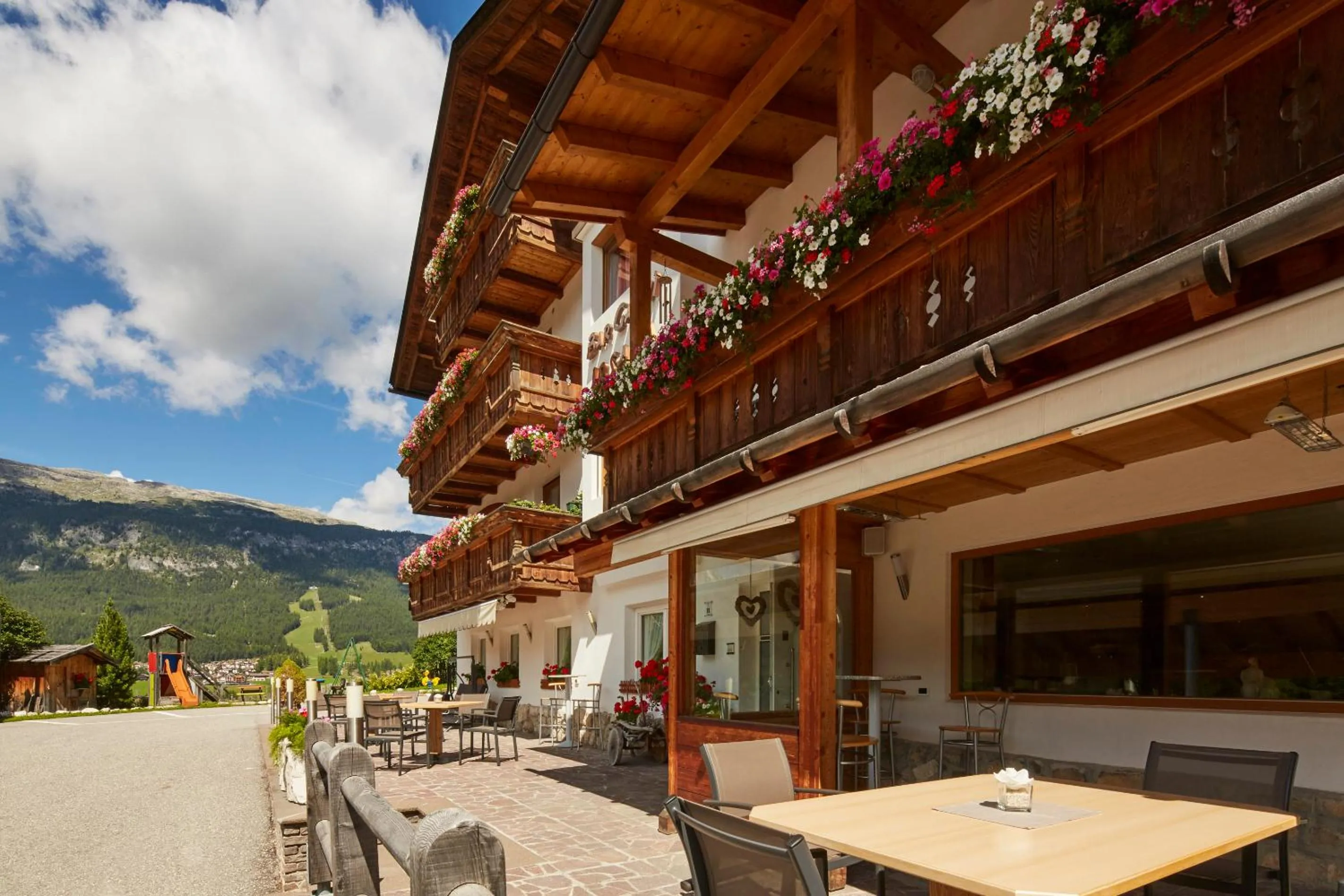 Balcony/Terrace in Garni Irsara
