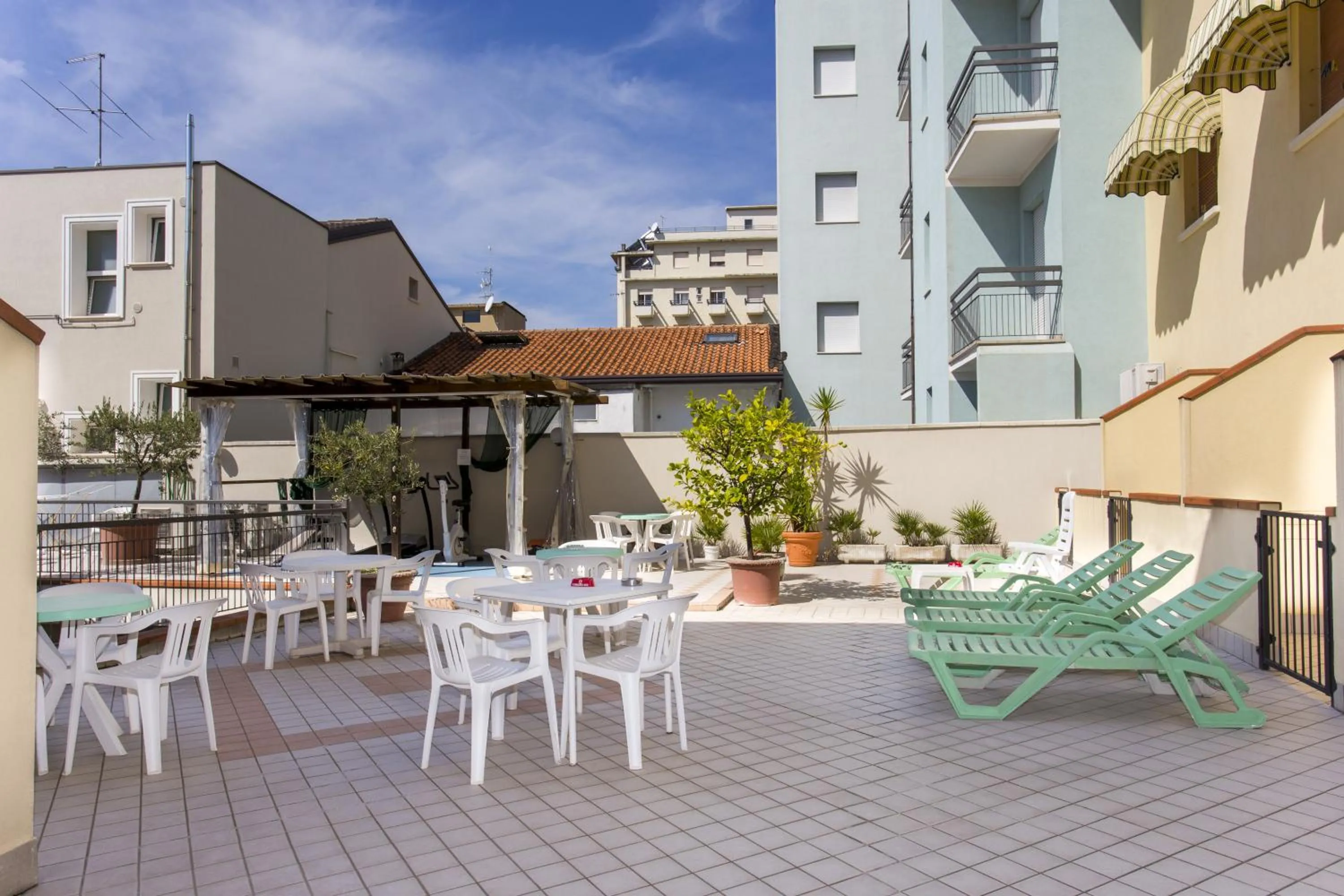 Solarium in Hotel Lugano
