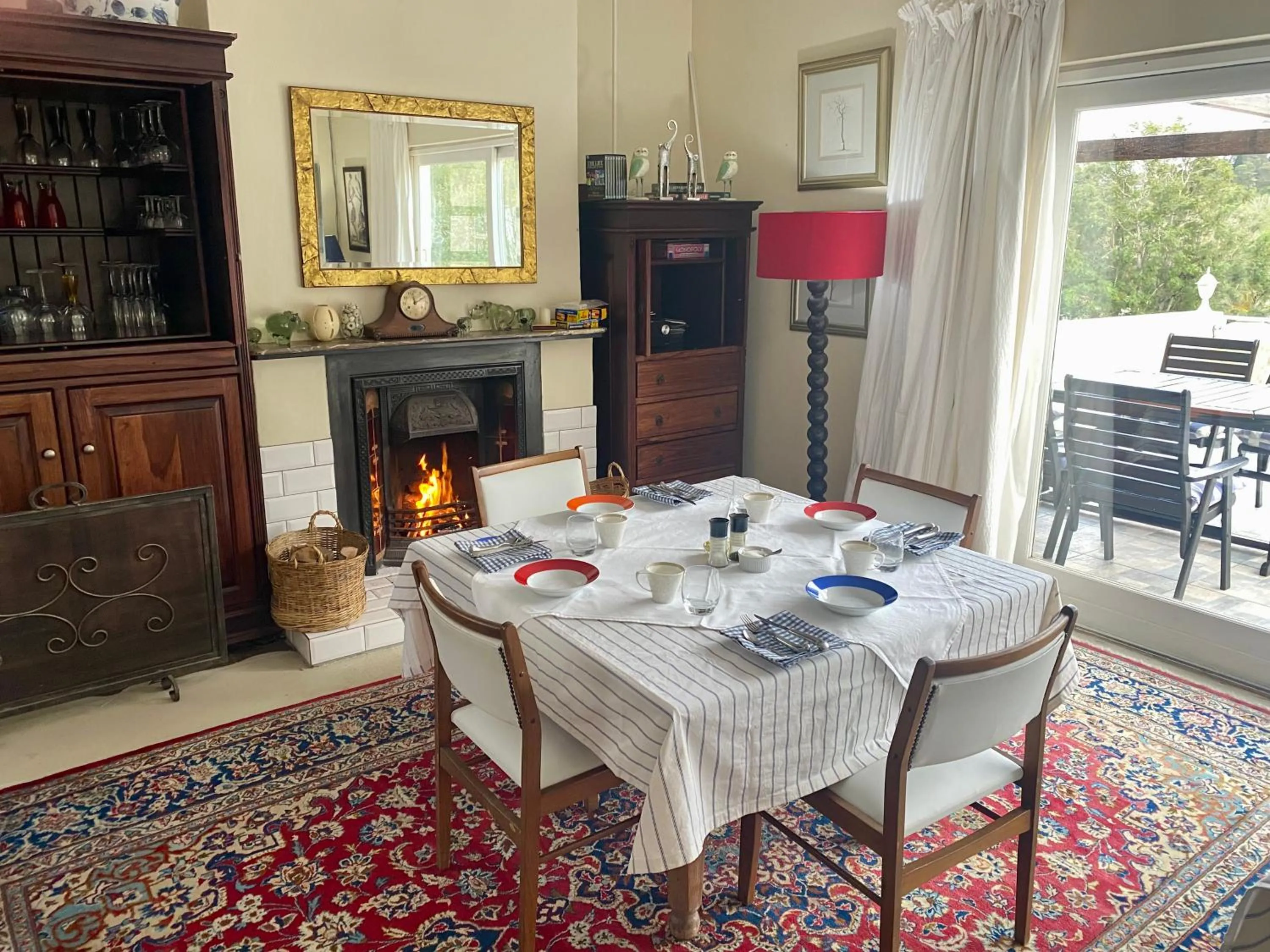 Dining area in The View Swellendam B&B