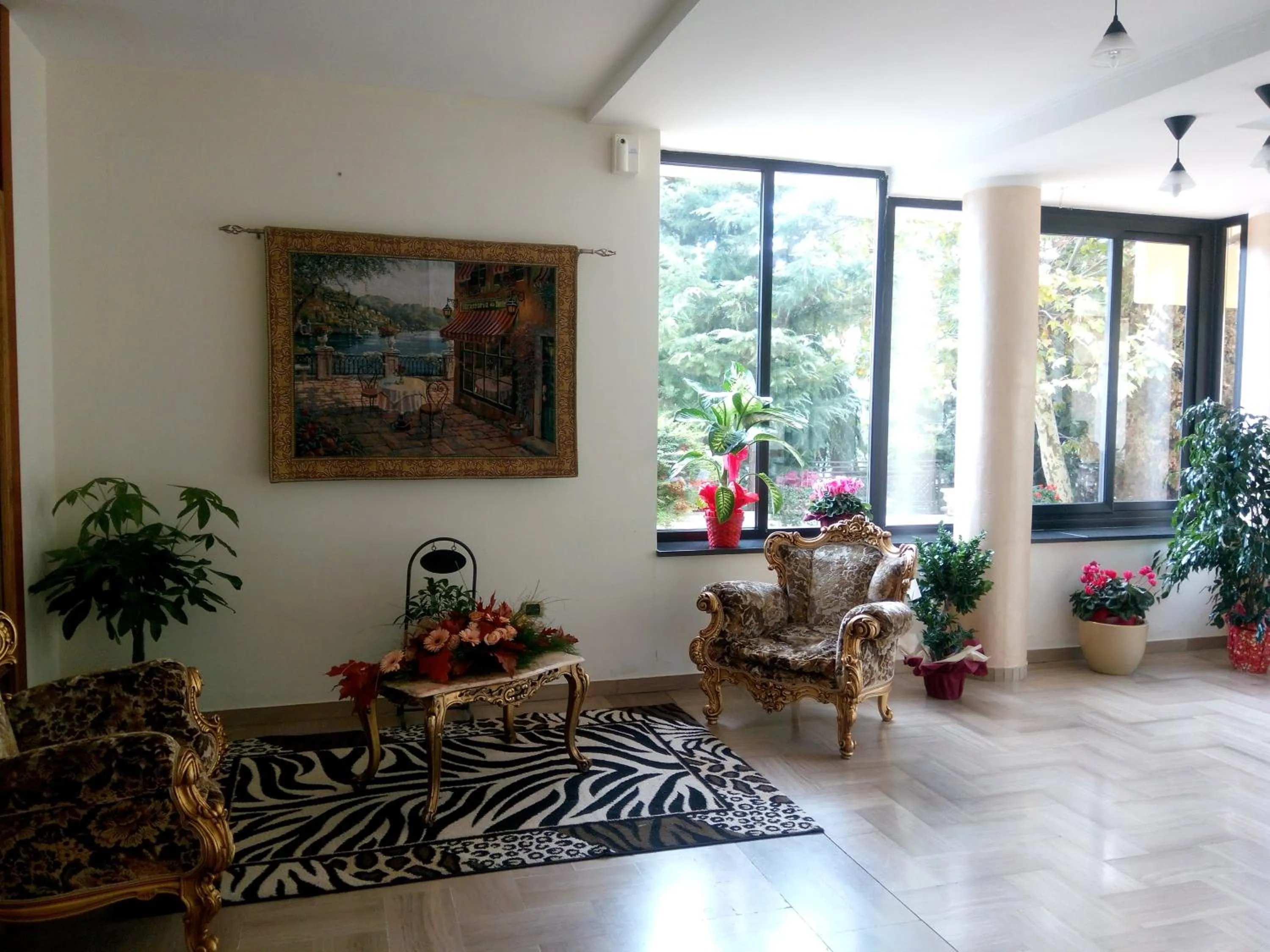 Lobby or reception in HOTEL AL QUERCETO