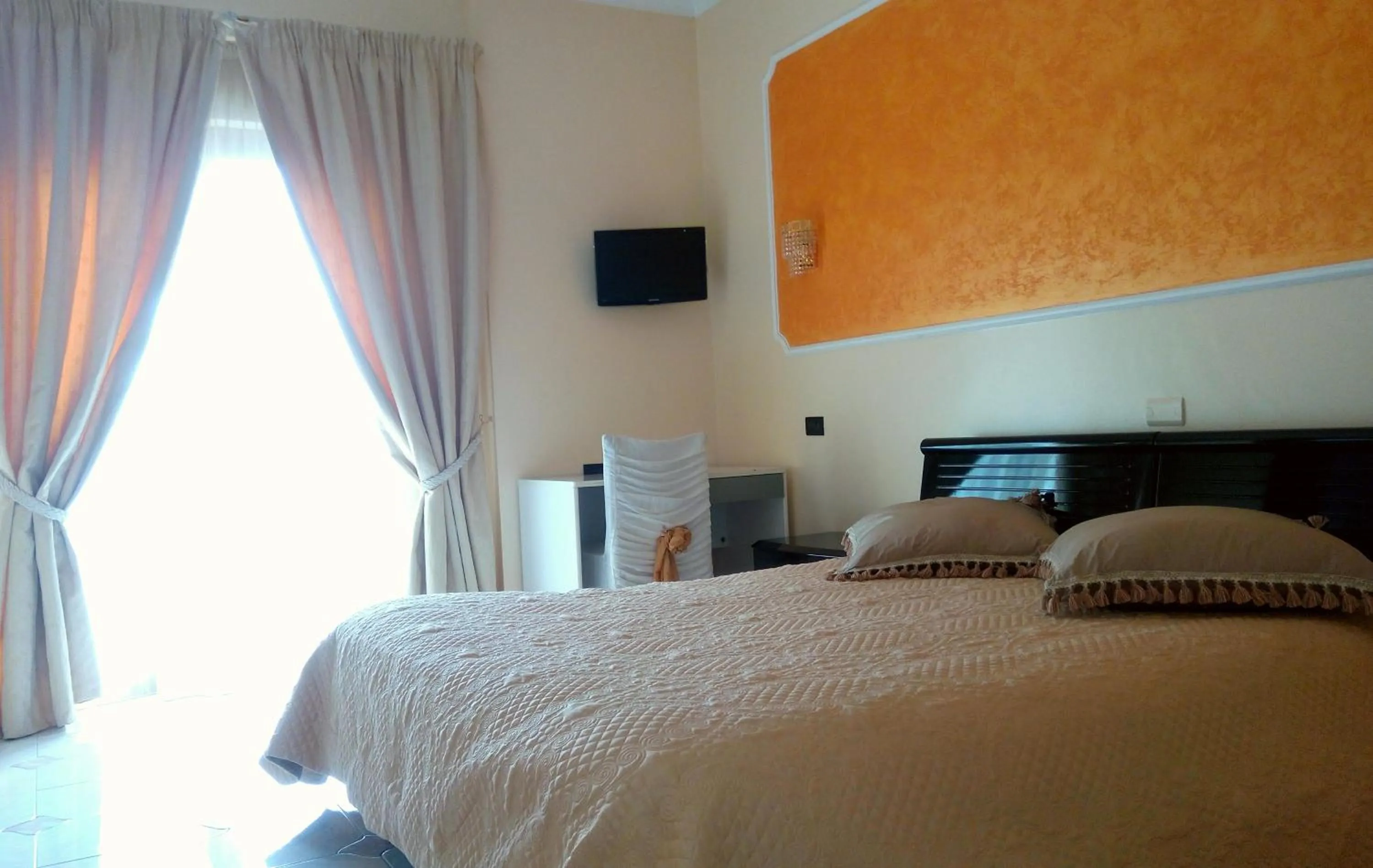 Bed in HOTEL AL QUERCETO