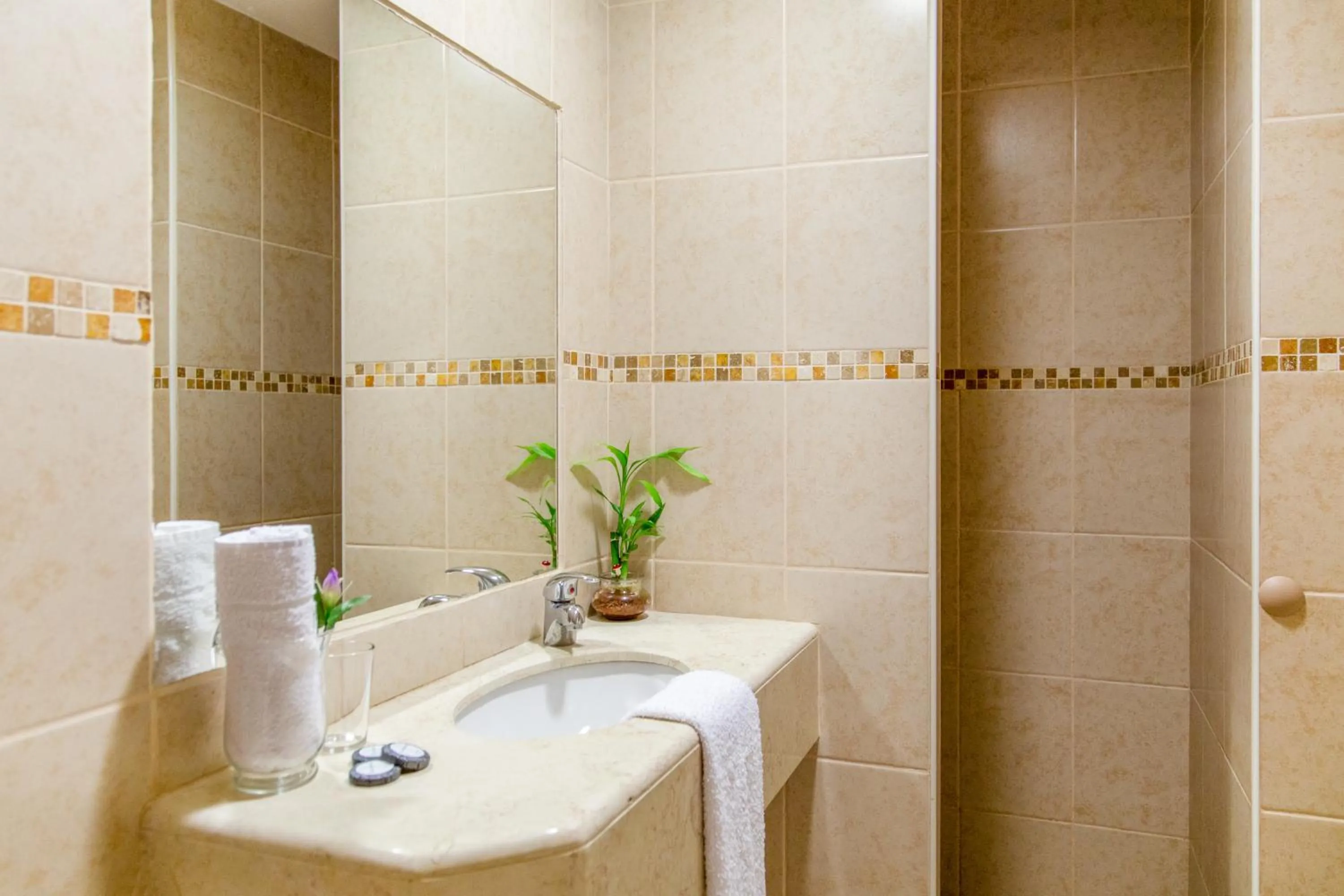 Bathroom in Motel Aviv