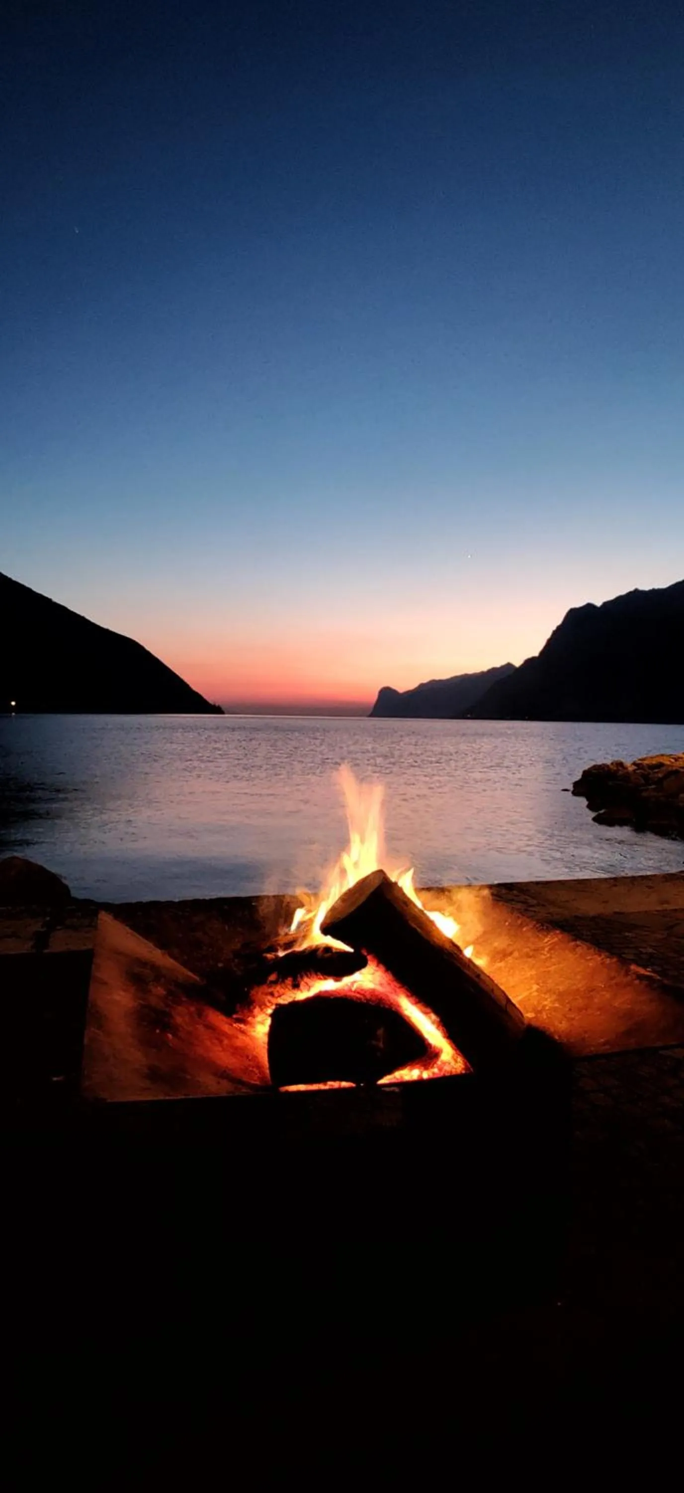 Lake view in Hotel Modena old town