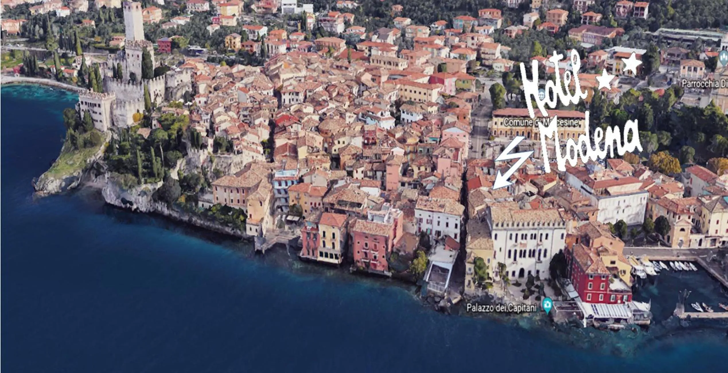 Bird's eye view in Hotel Modena old town