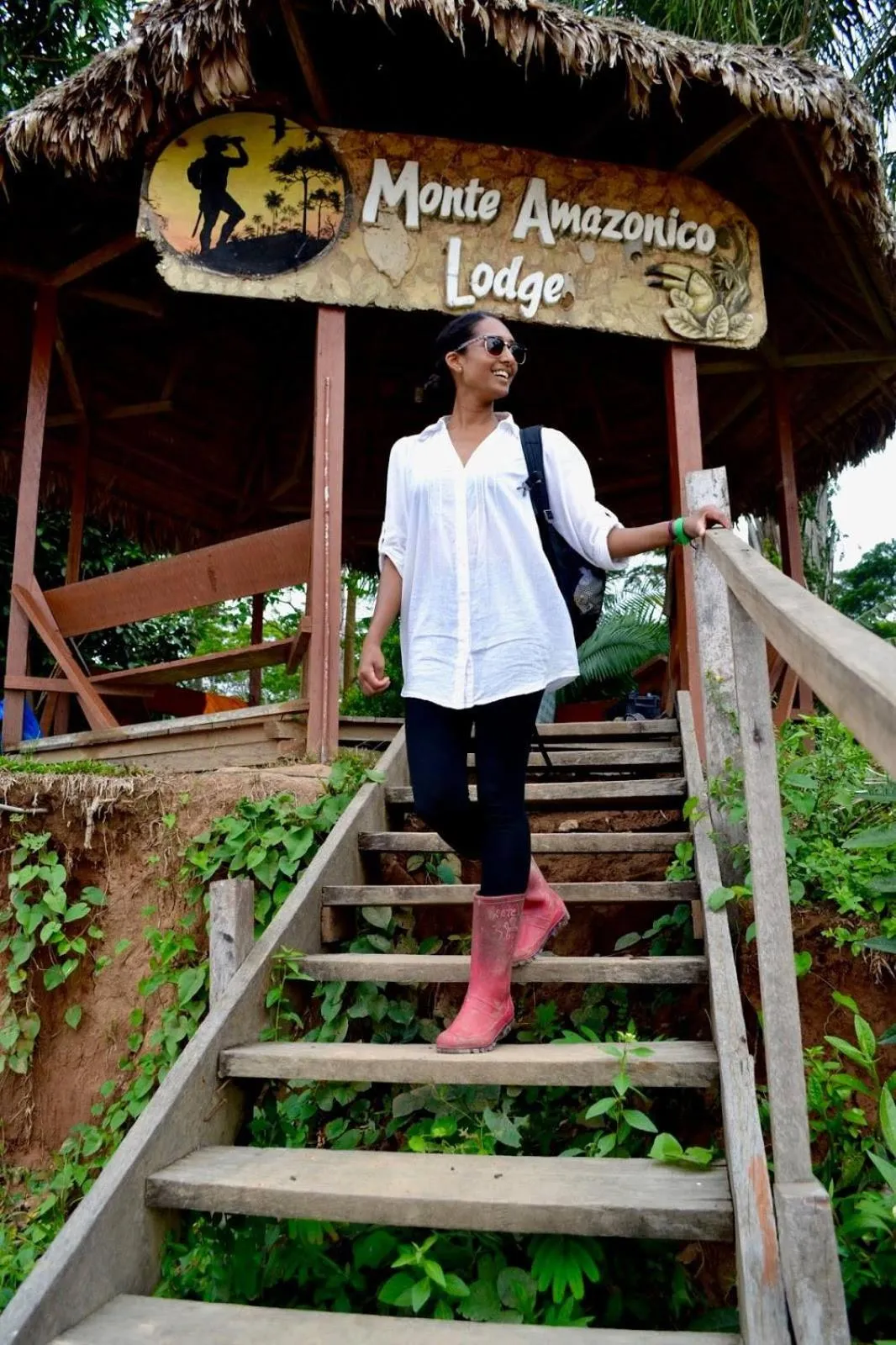 Facade/entrance in Monte Amazonico Lodge