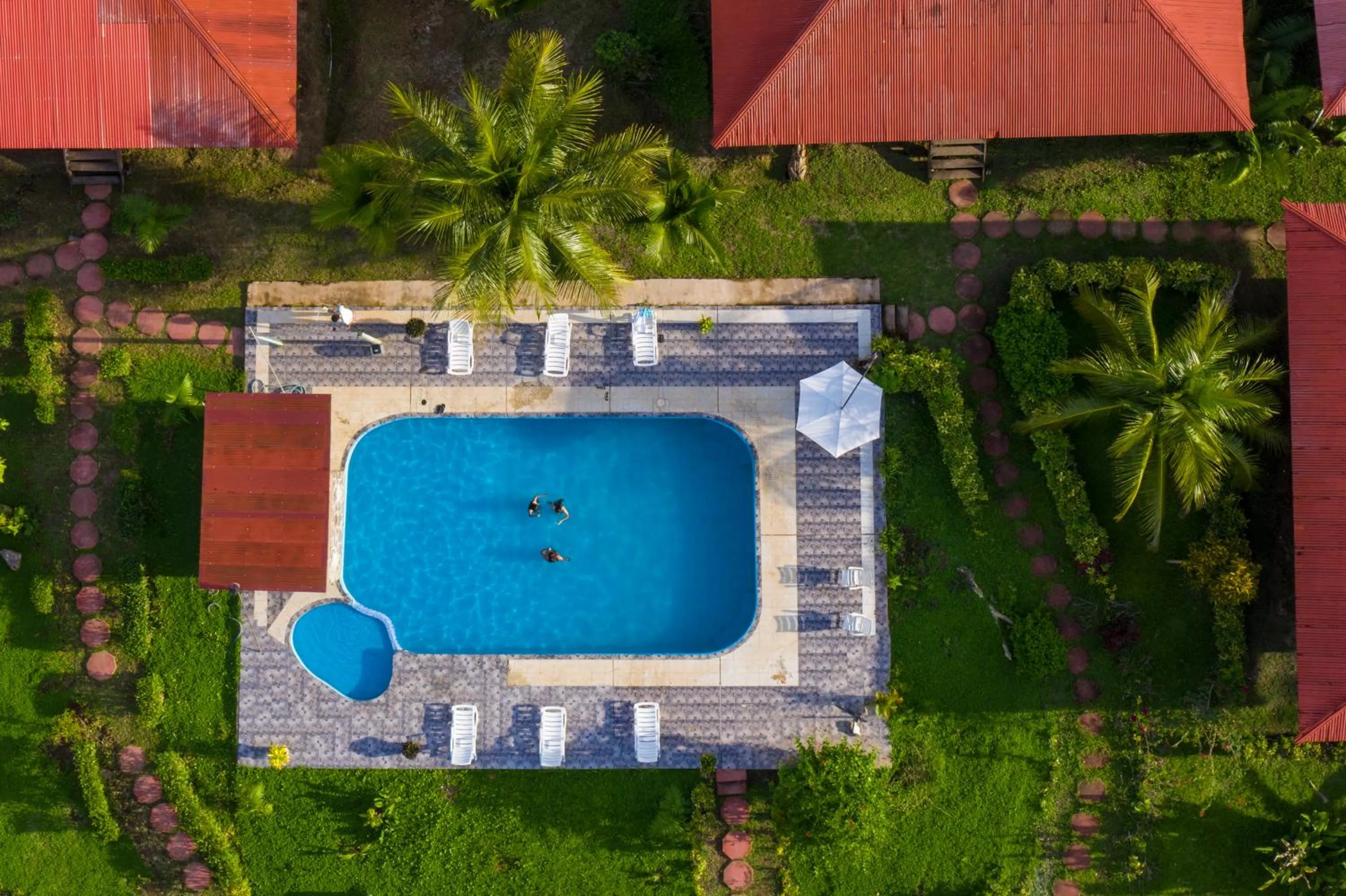 Swimming pool in Monte Amazonico Lodge