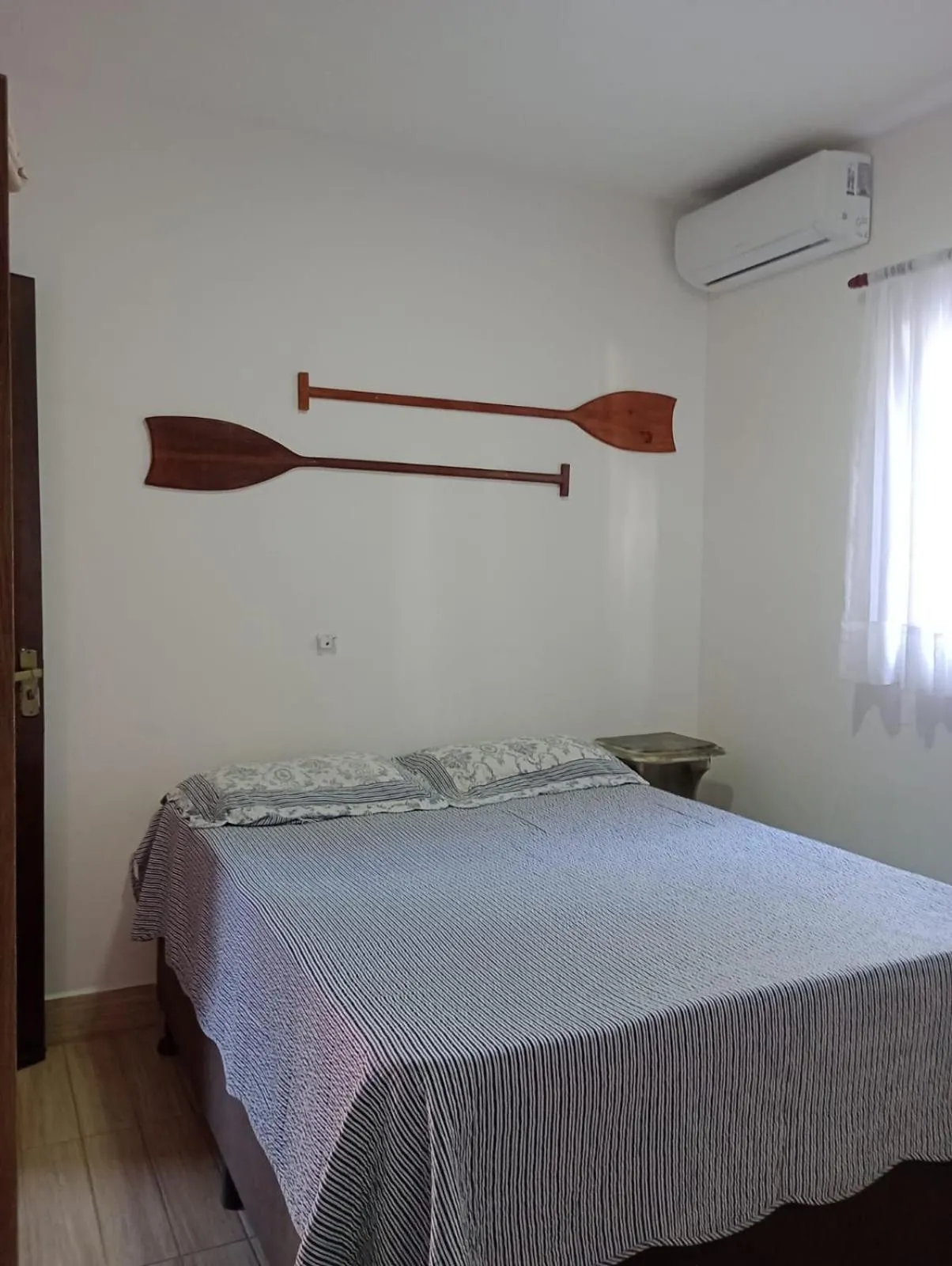 Bed in Pousada Parapuã