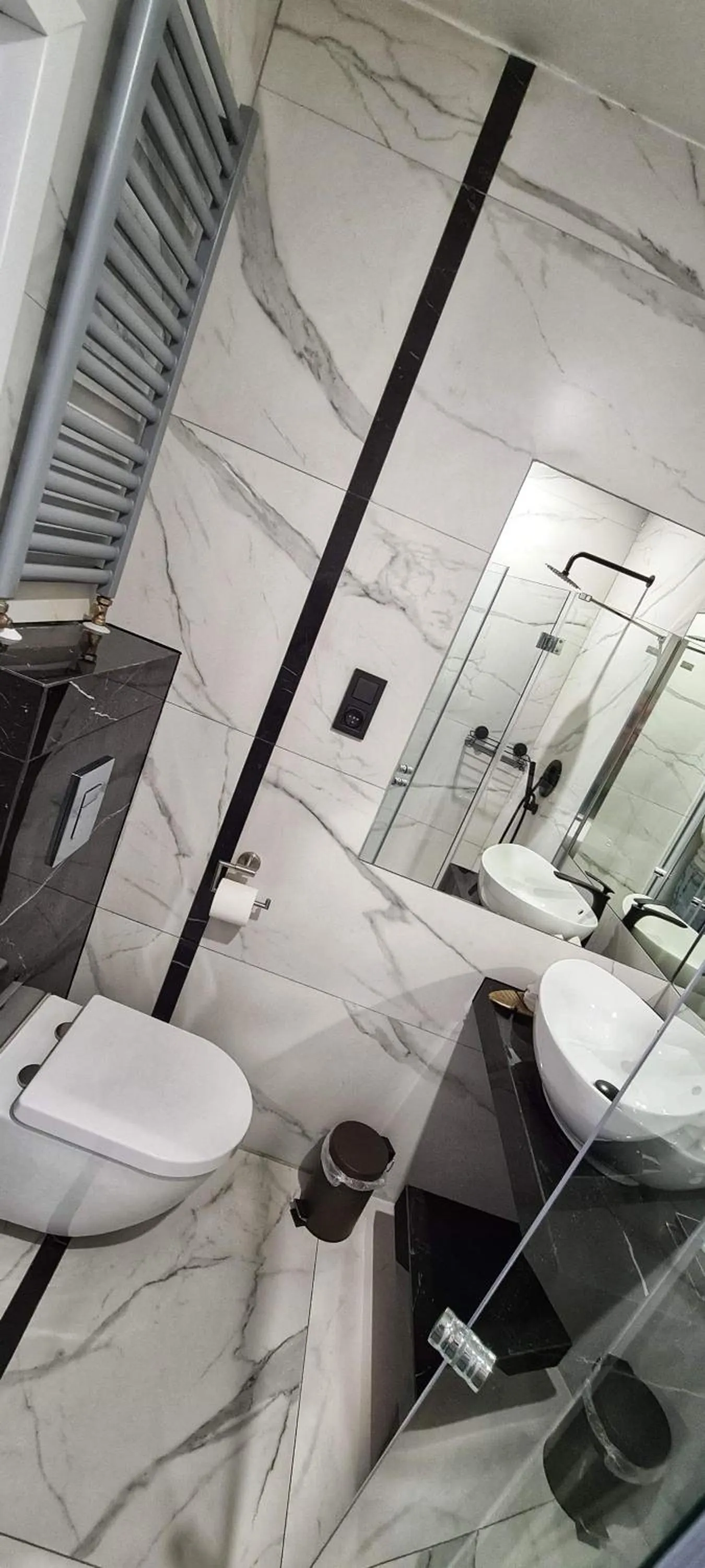 Shower in Monte Carlo Boutique Hotel