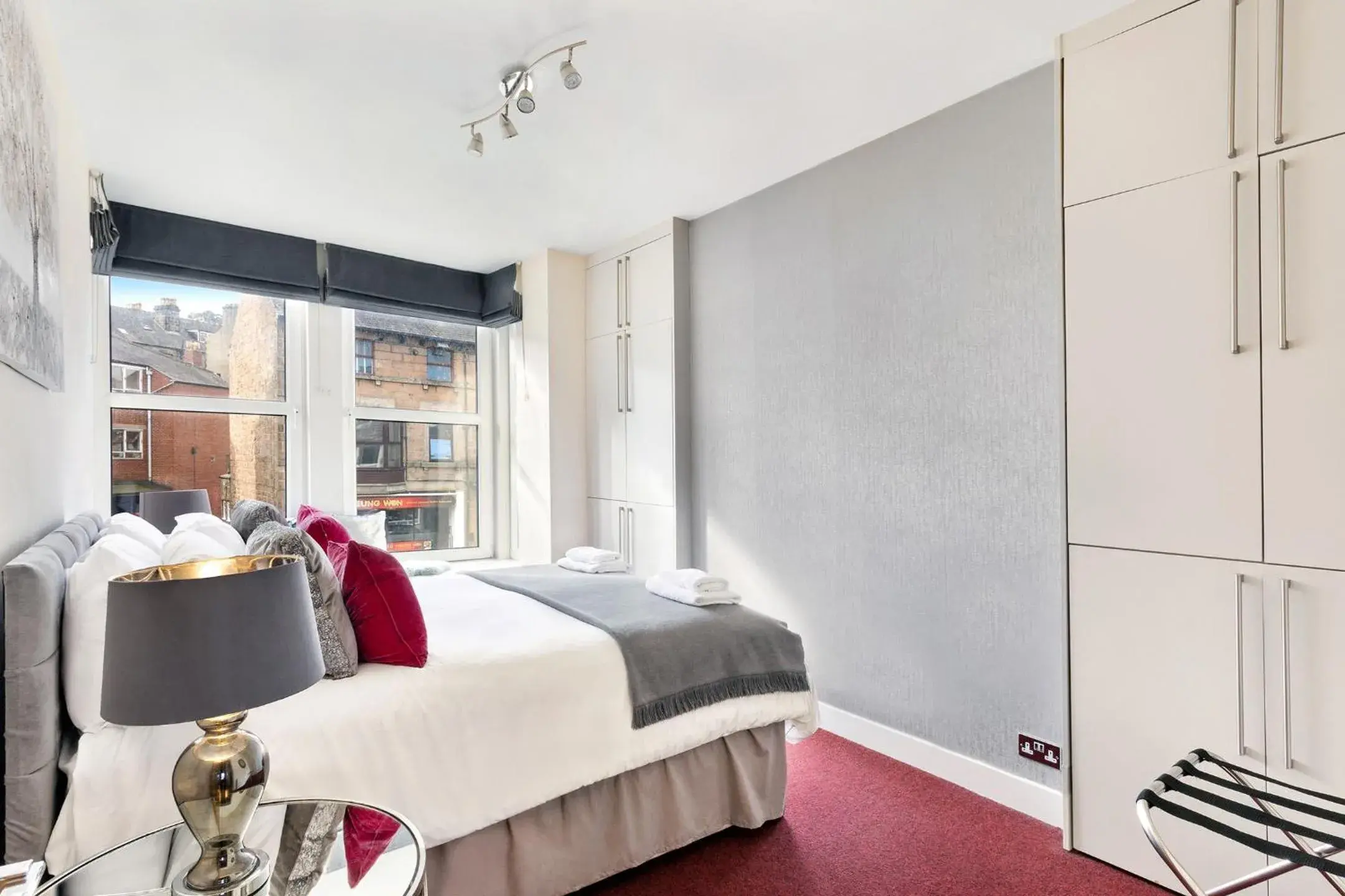 Bedroom, Bed in Granville Apartments Harrogate Bedroom, Bed in Granville Apartments Harrogate