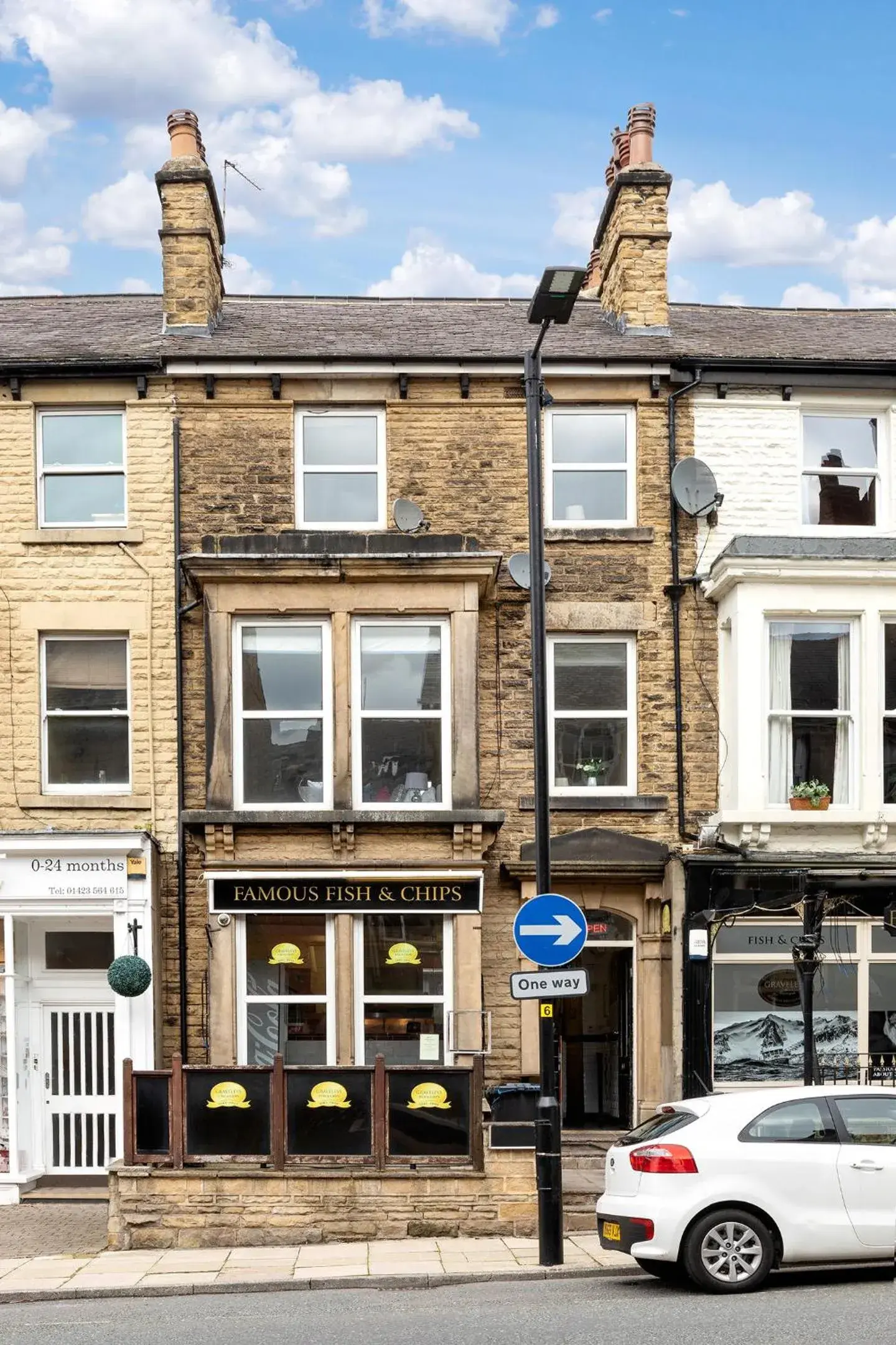 Property building in Granville Apartments Harrogate Property building in Granville Apartments Harrogate