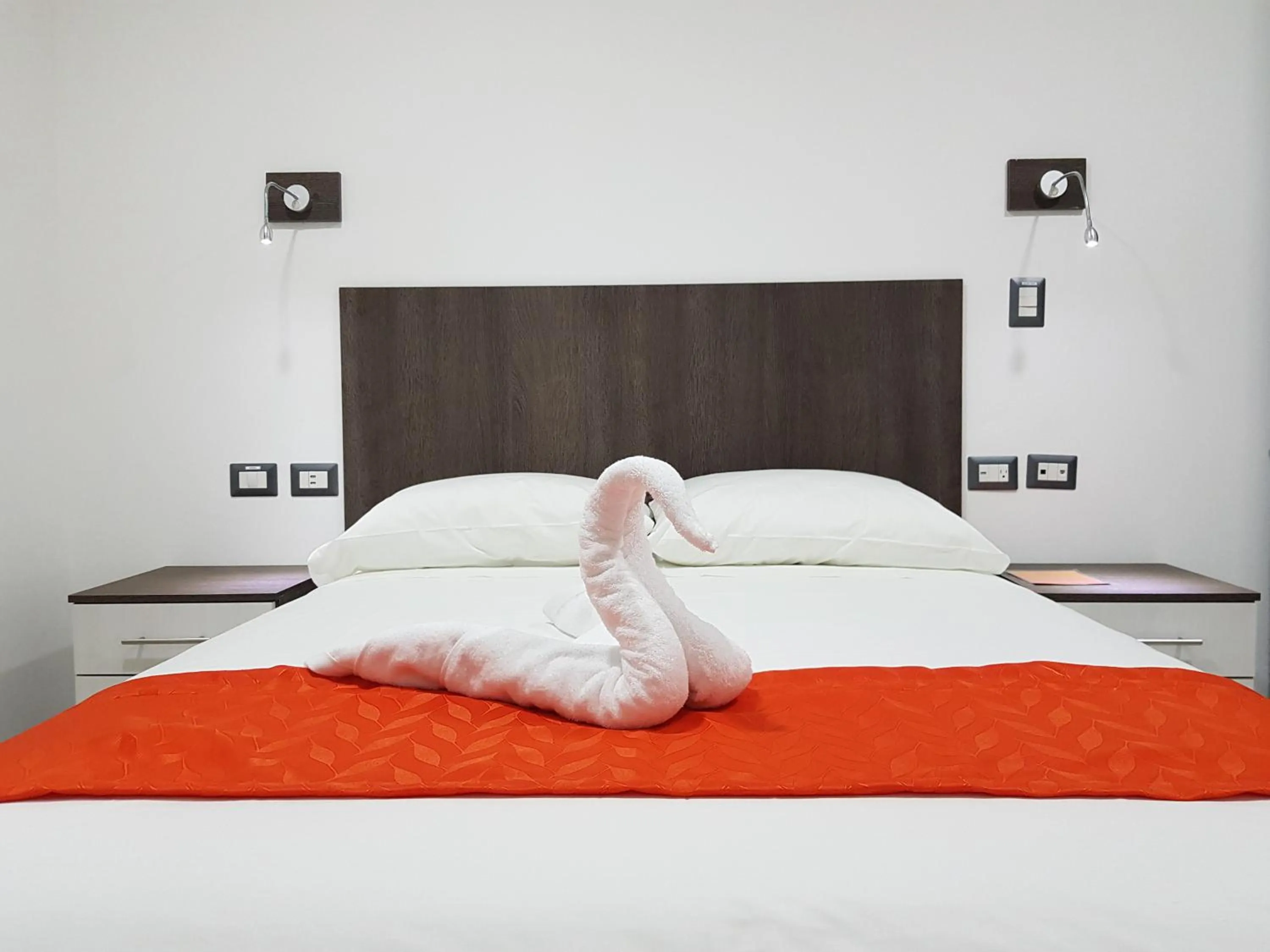 Bed in Hotel Milan Costa Rica