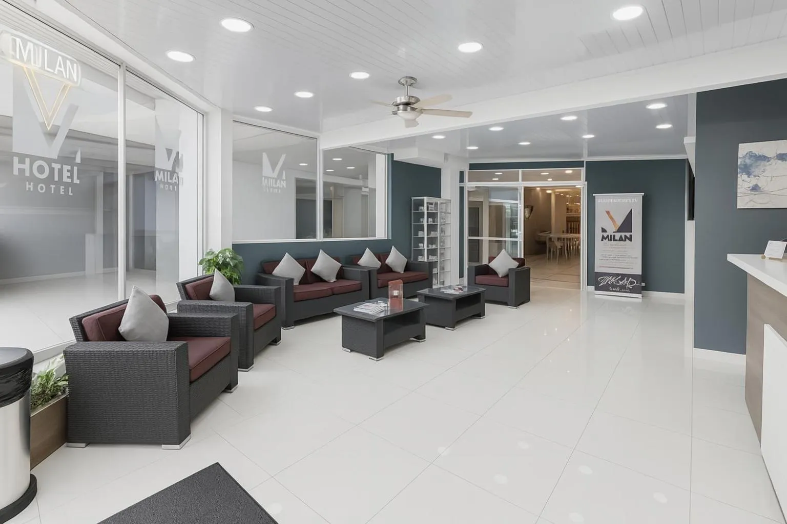 Lobby or reception in Hotel Milan Costa Rica