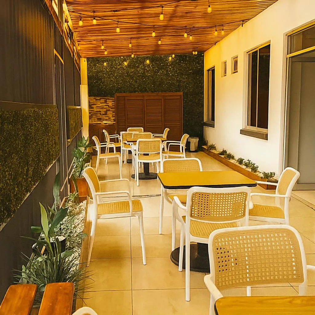Seating area in Hotel Milan Costa Rica
