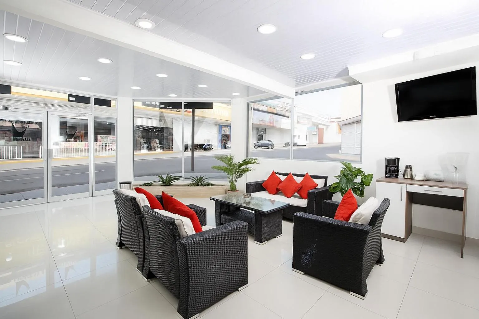 Lobby or reception in Hotel Milan Costa Rica