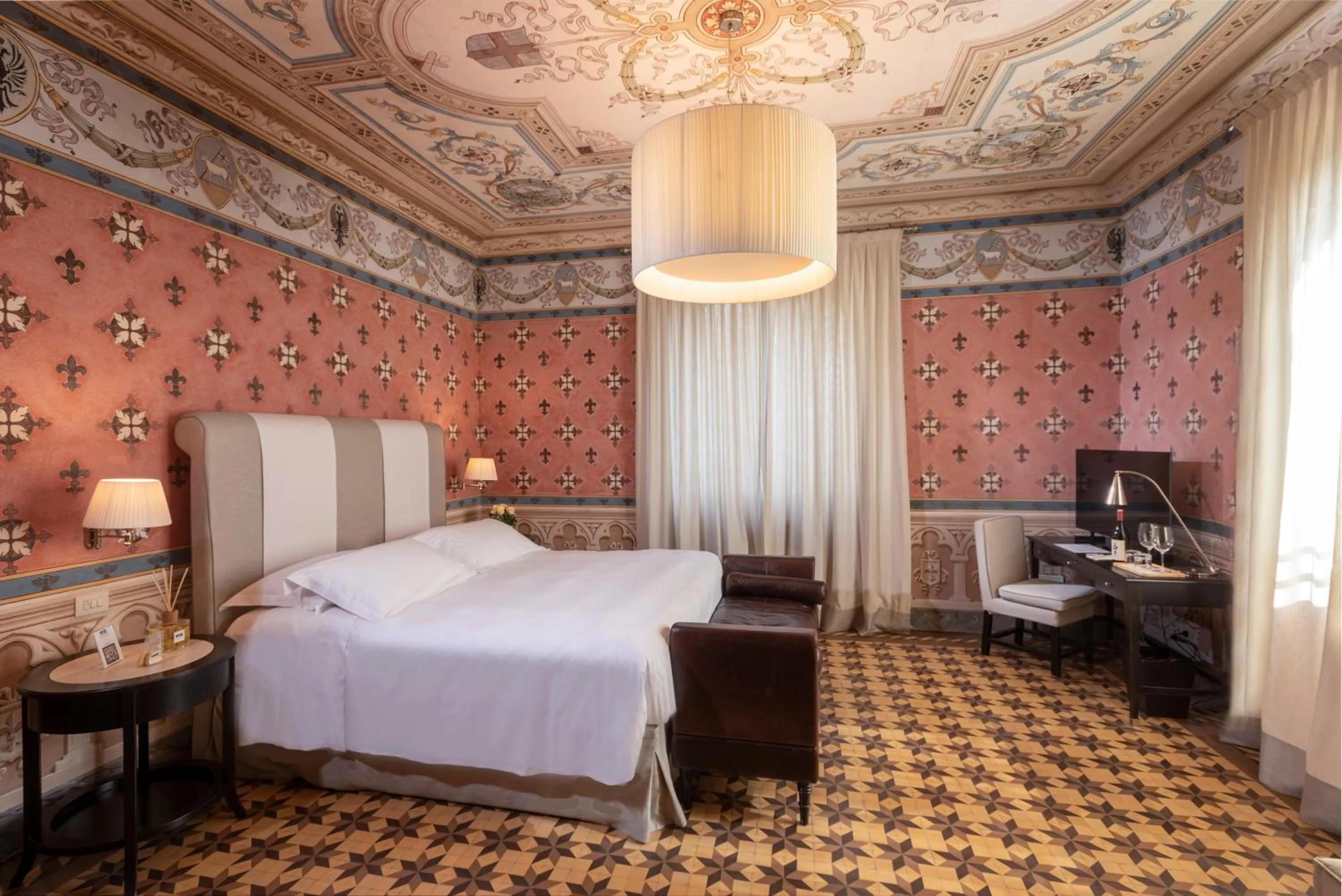 Bedroom, Bed in Villa Pattono Relais