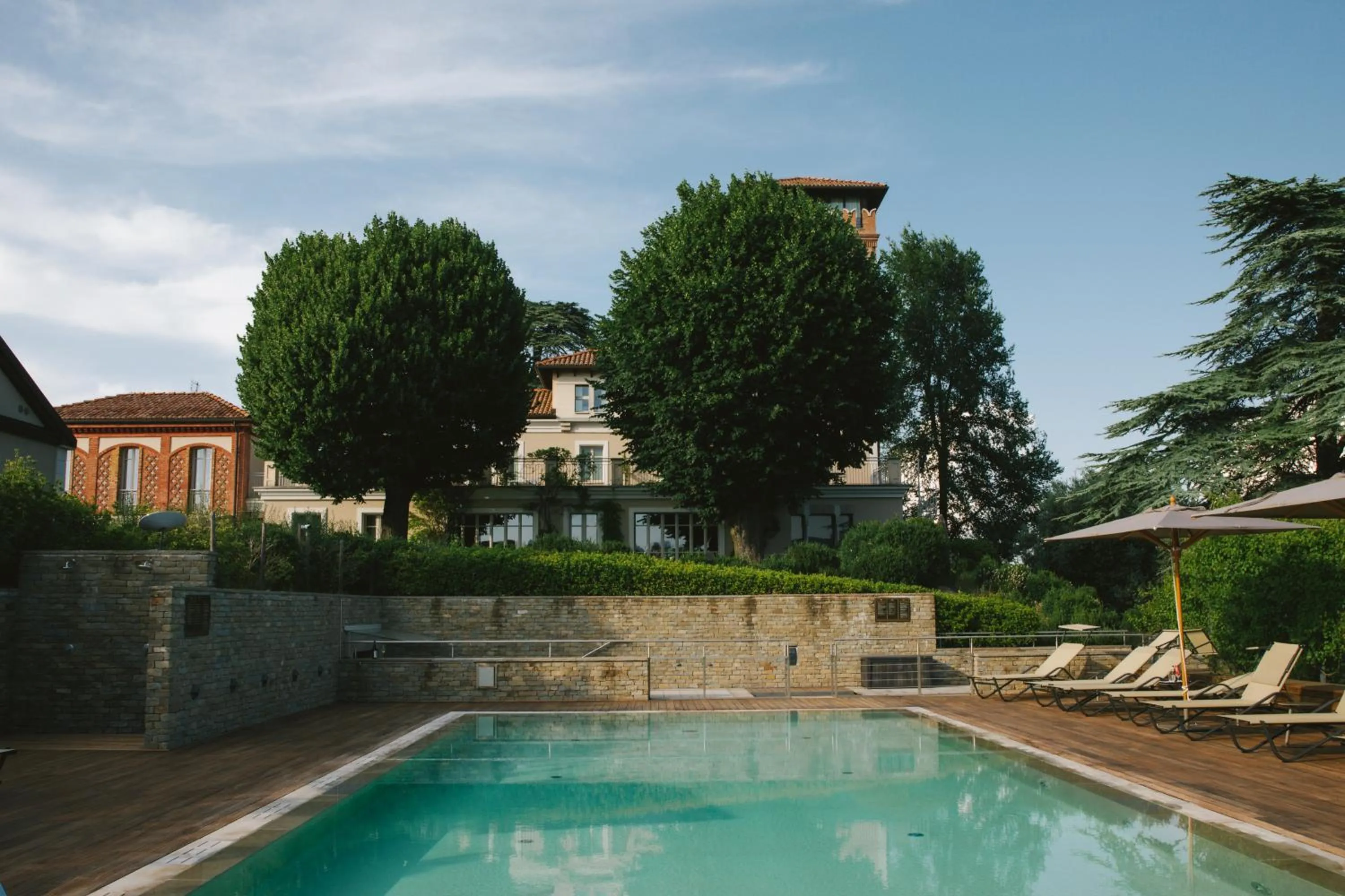 Swimming pool in Villa Pattono Relais