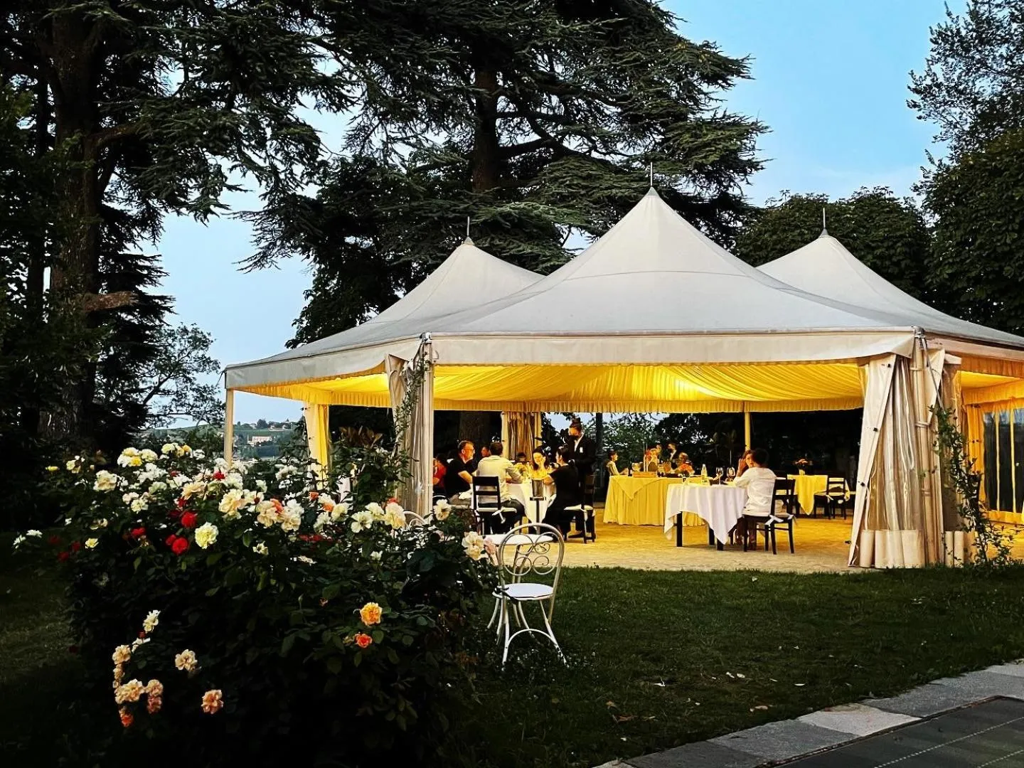 Restaurant/places to eat in Villa Pattono Relais