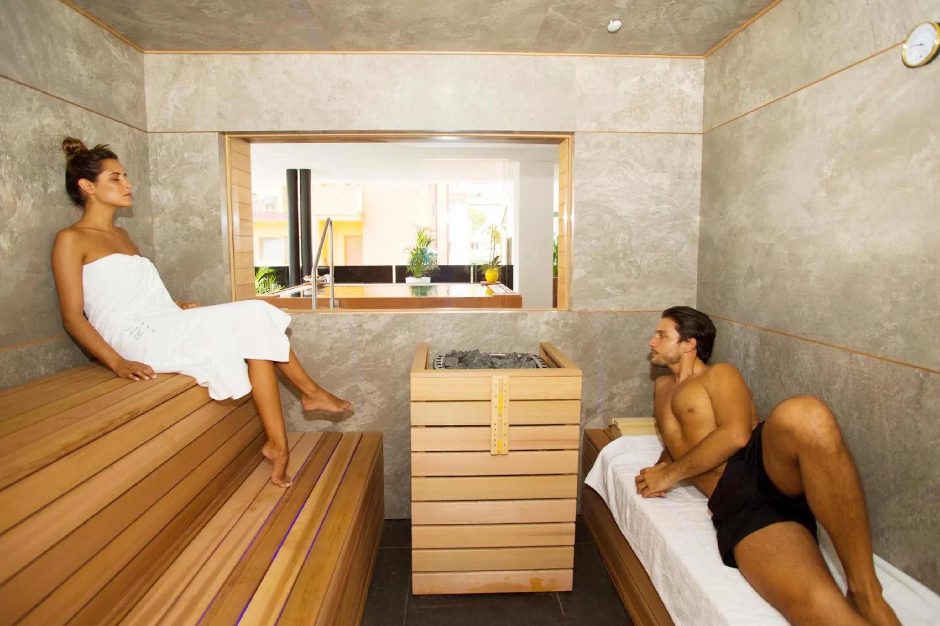 Sauna in Hotel Rossini 4S