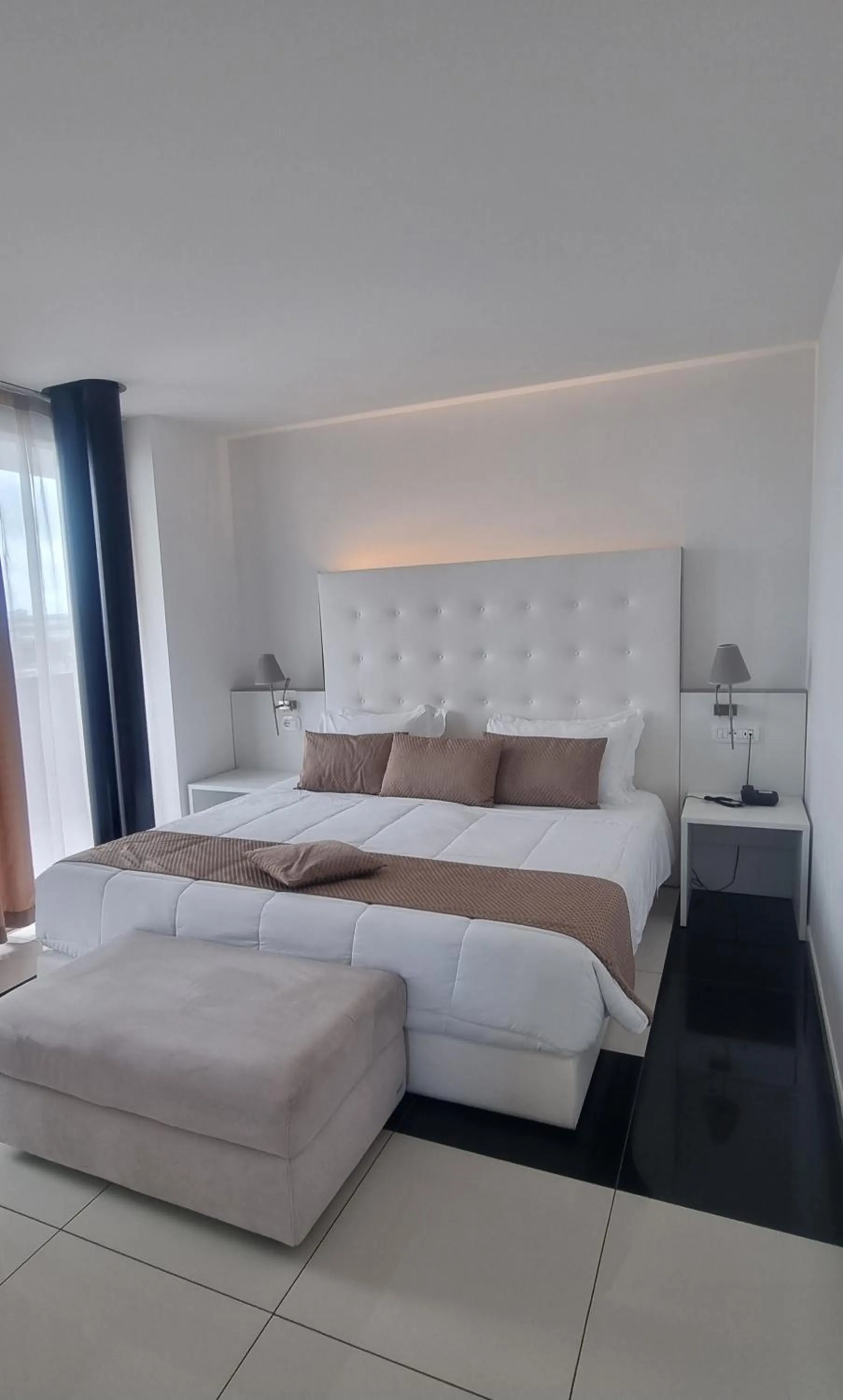 Bed in Hotel Rossini 4S