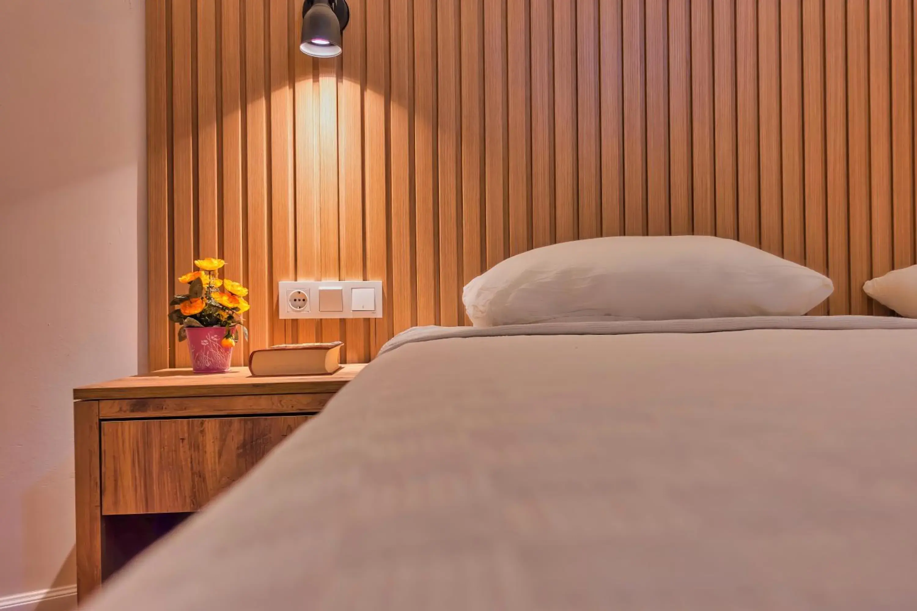 Bed in Bella Rose Apart Hotel, Alanya Bed in Bella Rose Apart Hotel, Alanya