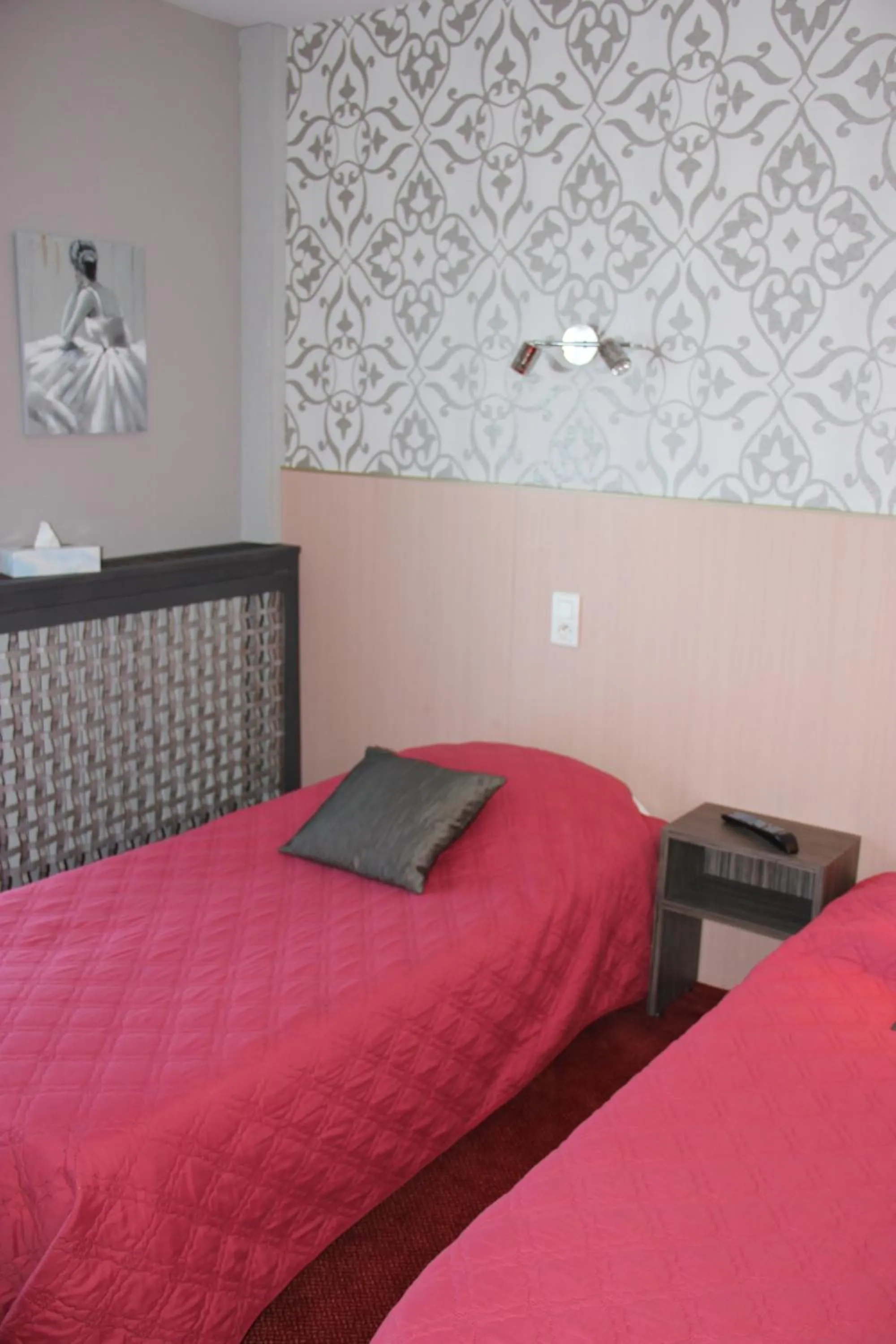 Bed in Hôtel Restaurant le Panorama