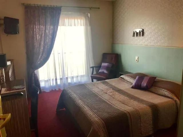 Bed in Hôtel Restaurant le Panorama