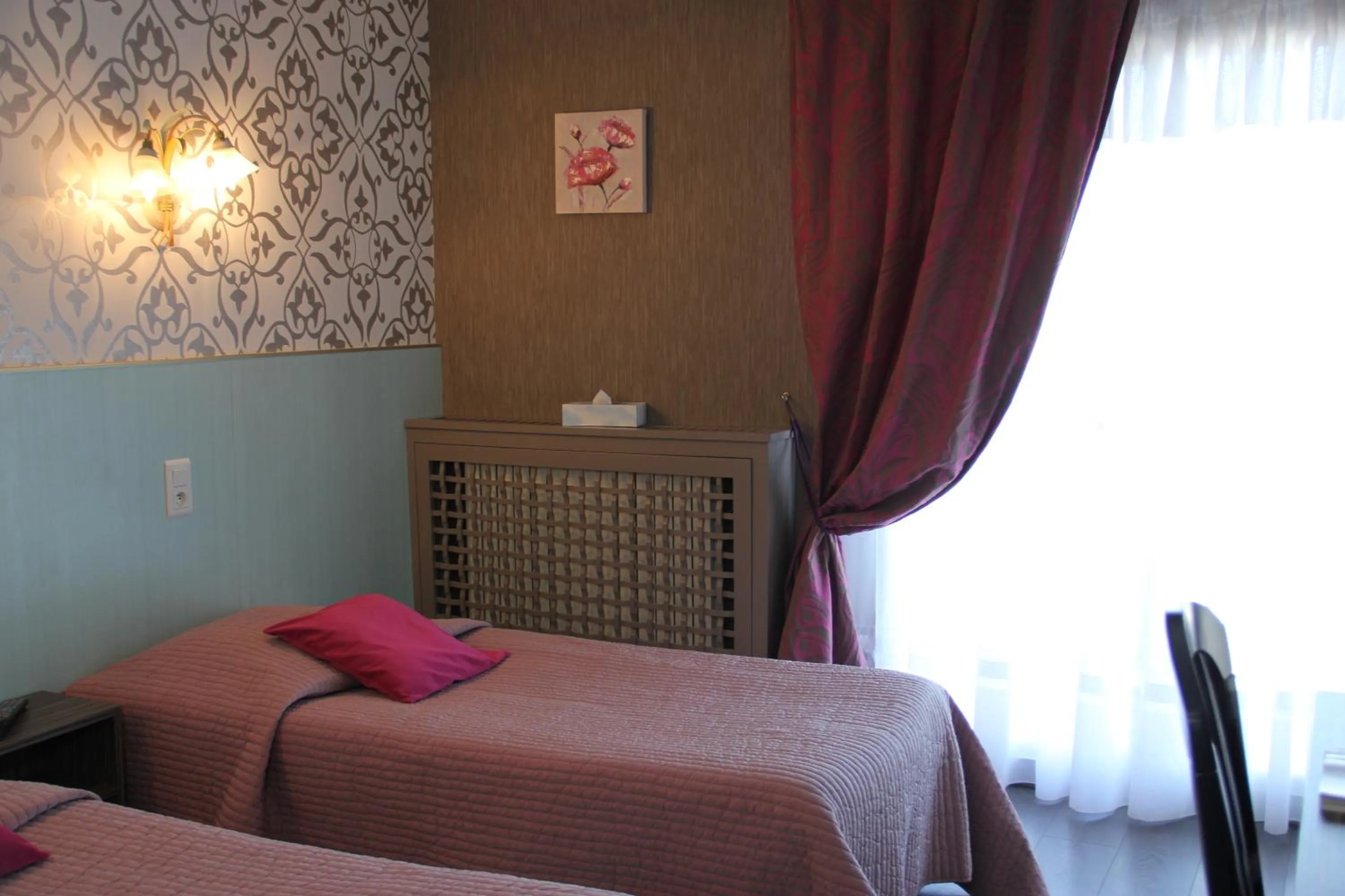 Bed in Hôtel Restaurant le Panorama