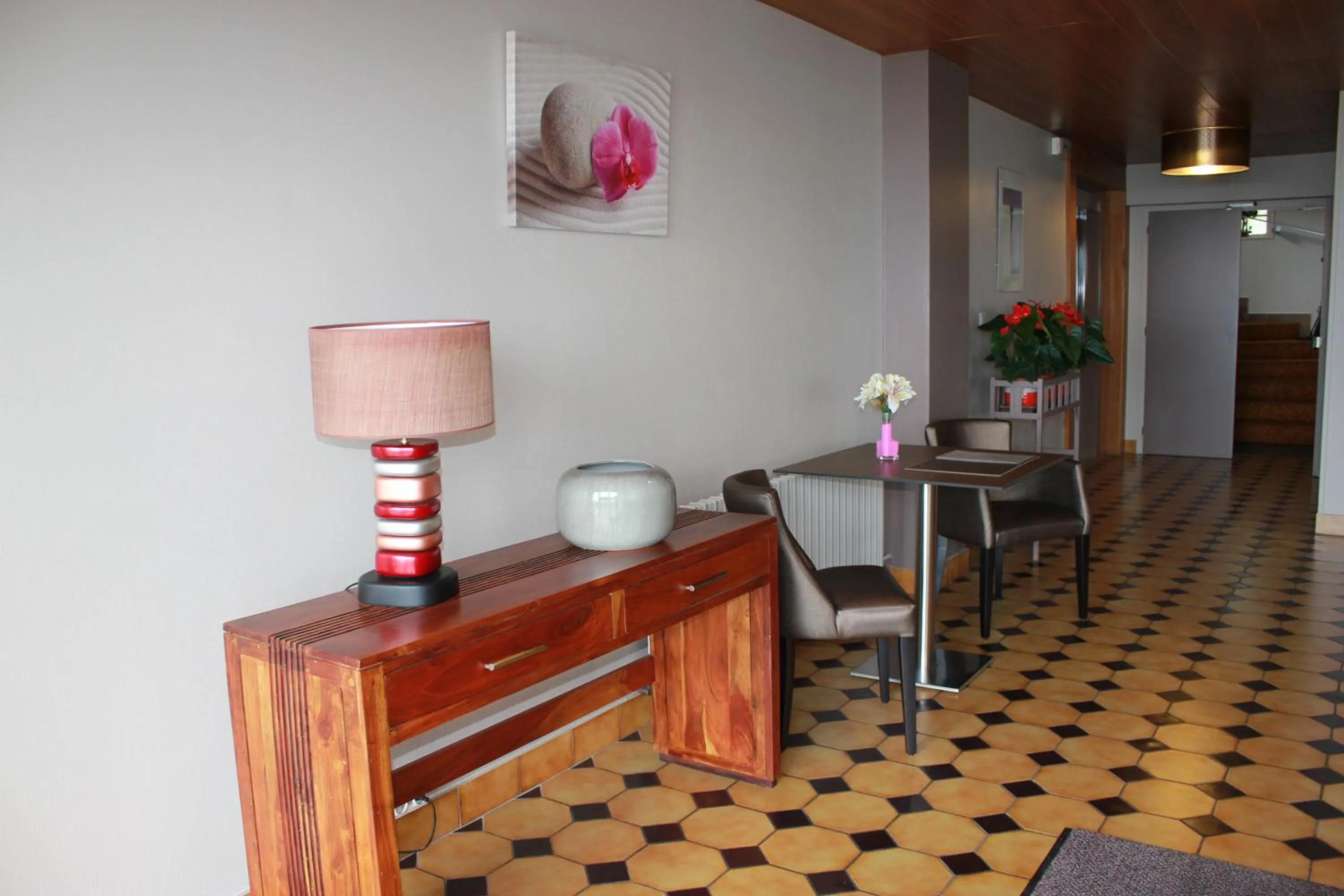 Decorative detail in Hôtel Restaurant le Panorama