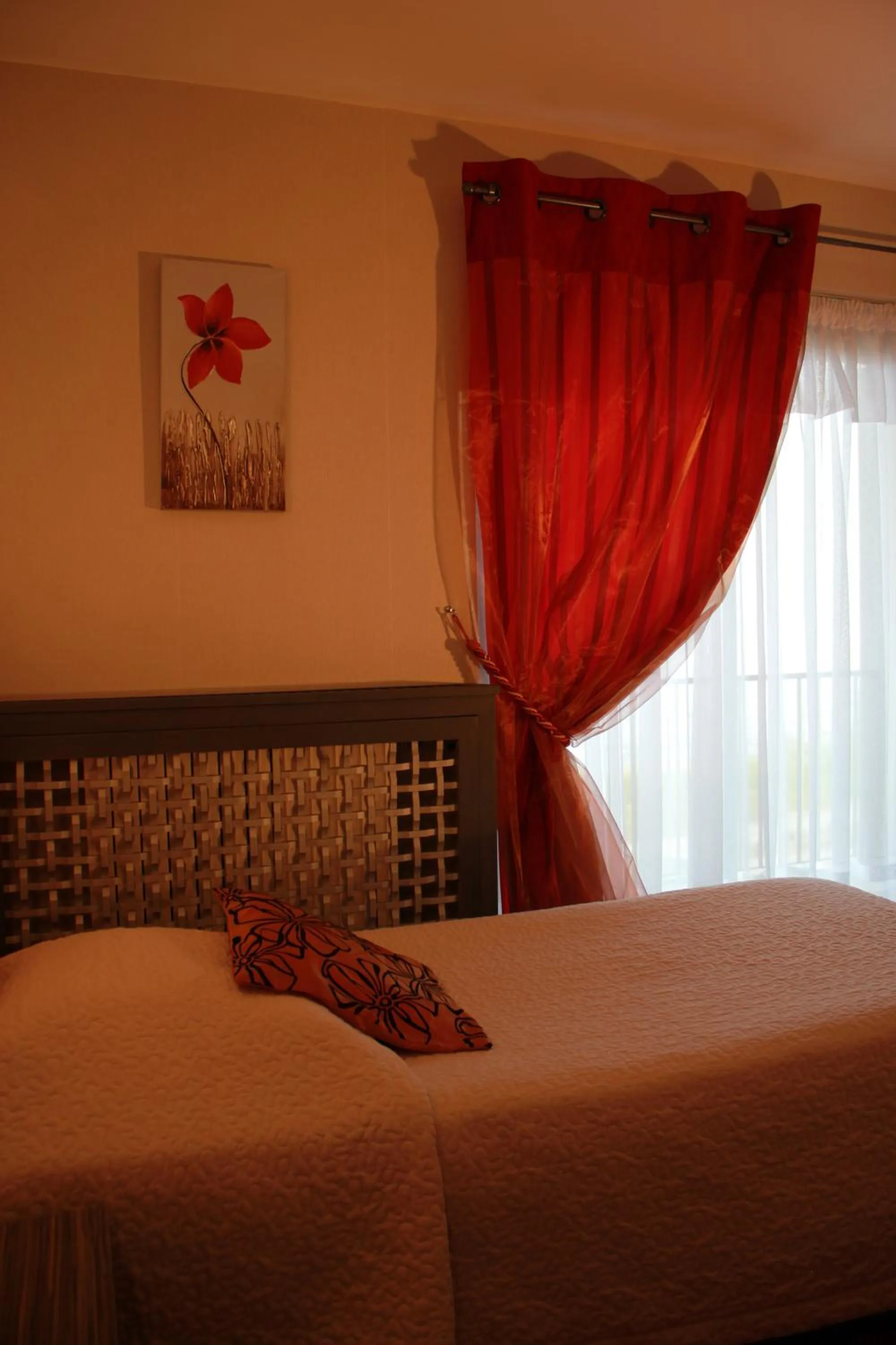 Bed in Hôtel Restaurant le Panorama