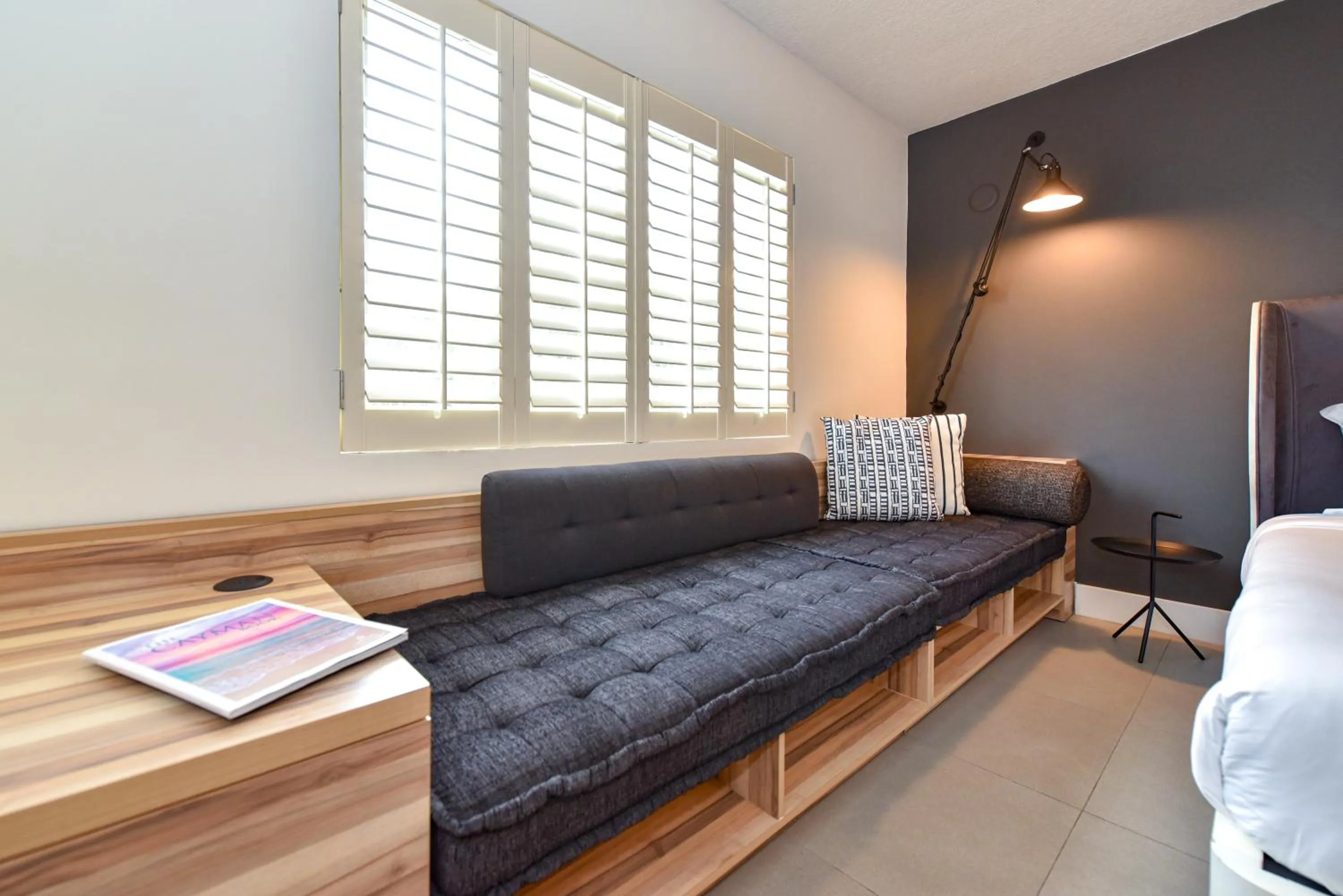 Seating area in The Locale Hotel Grand Cayman