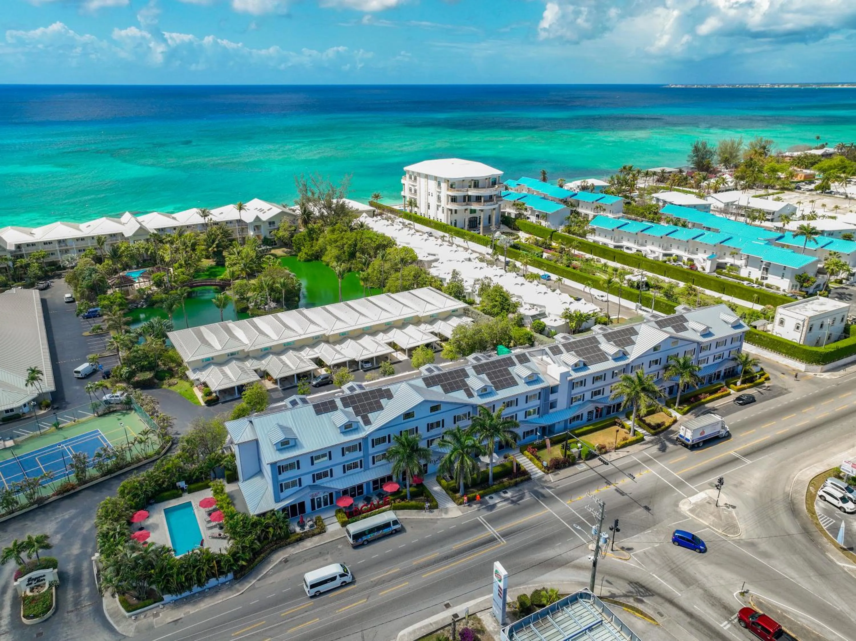 Property building in The Locale Hotel Grand Cayman