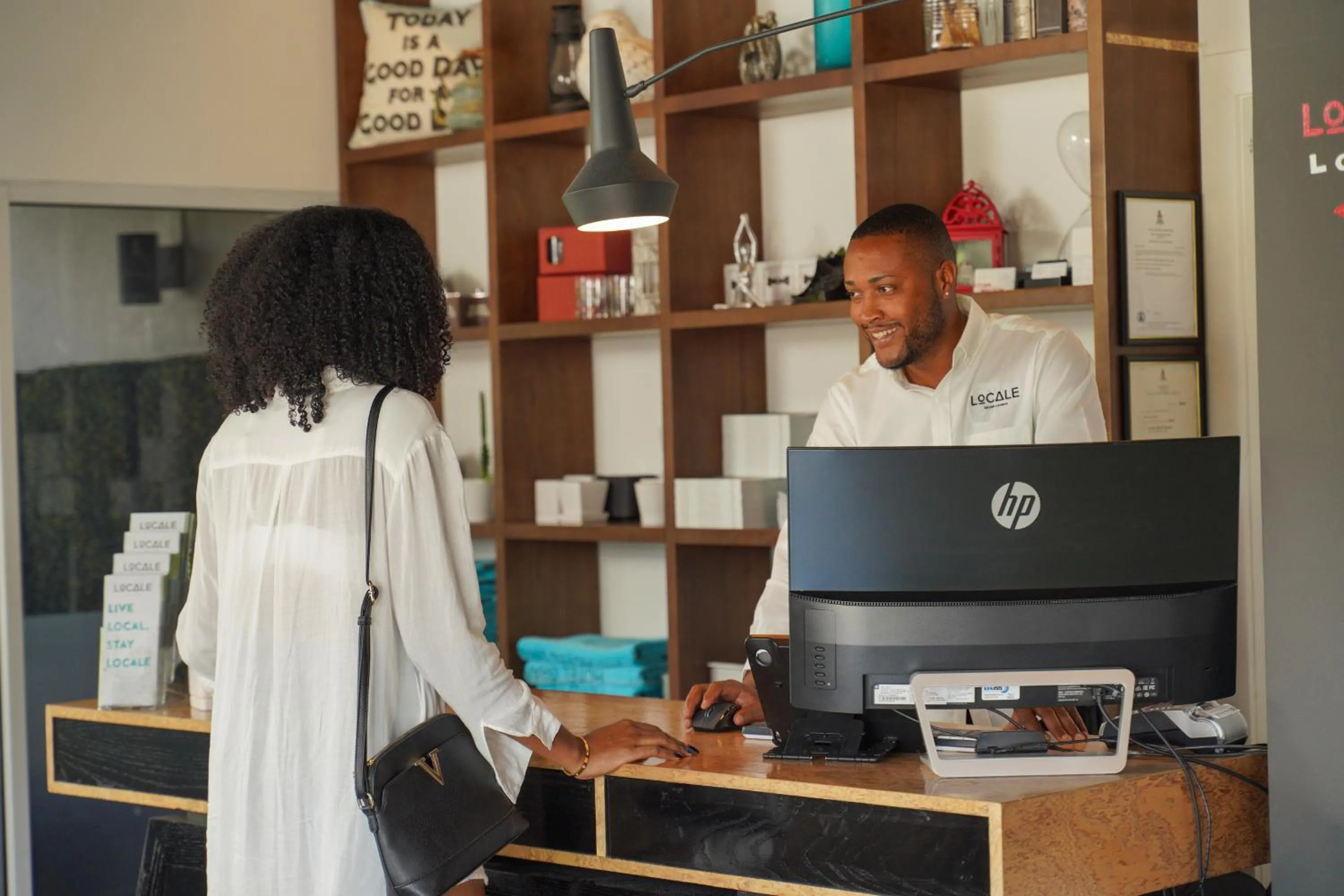 Lobby or reception in The Locale Hotel Grand Cayman