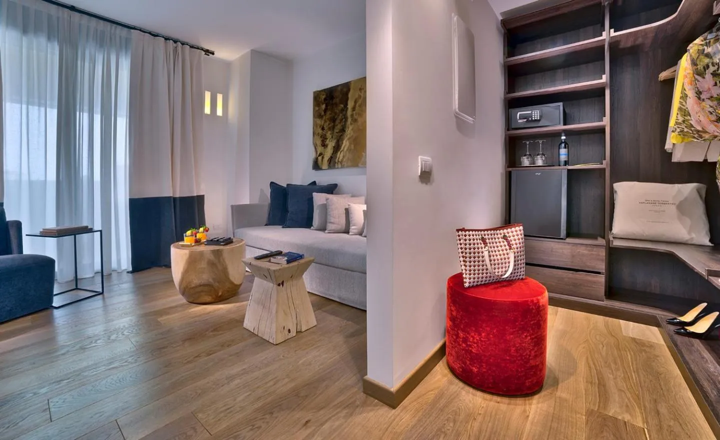 Living room in Esplanade Tergesteo - Luxury Retreat