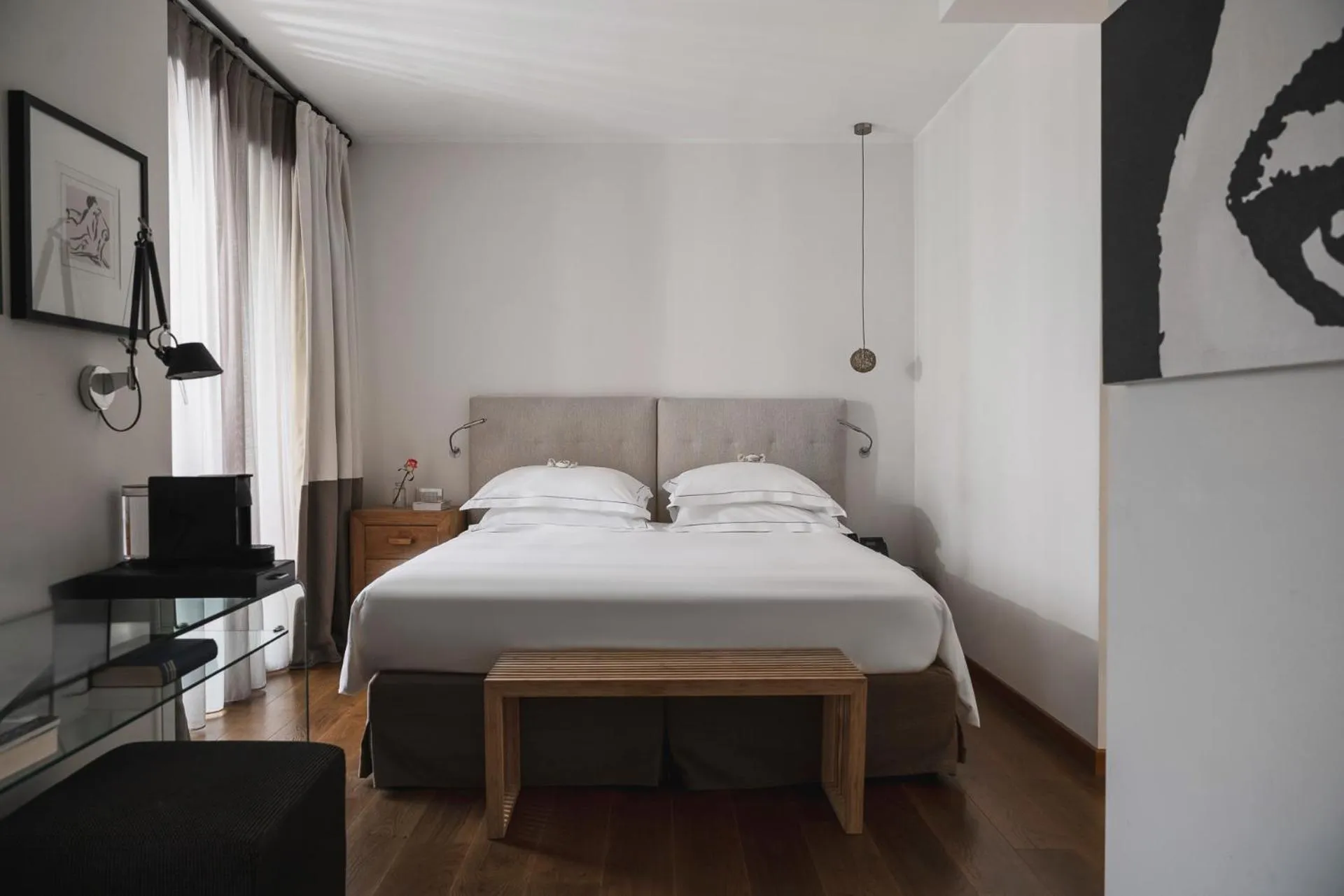 Bedroom, Bed in Esplanade Tergesteo - Luxury Retreat