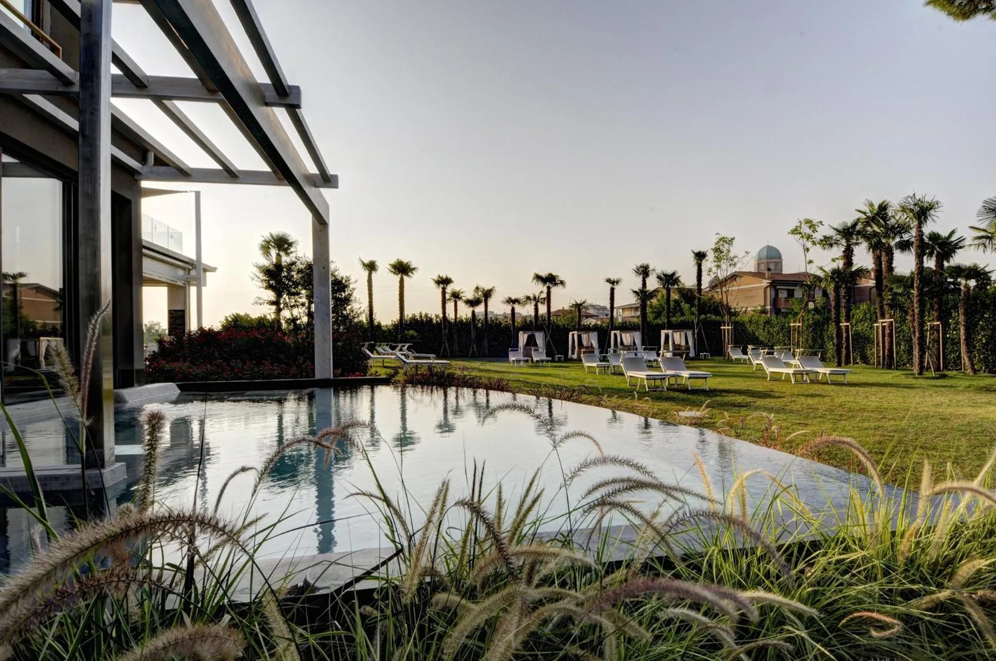 Swimming pool in Esplanade Tergesteo - Luxury Retreat