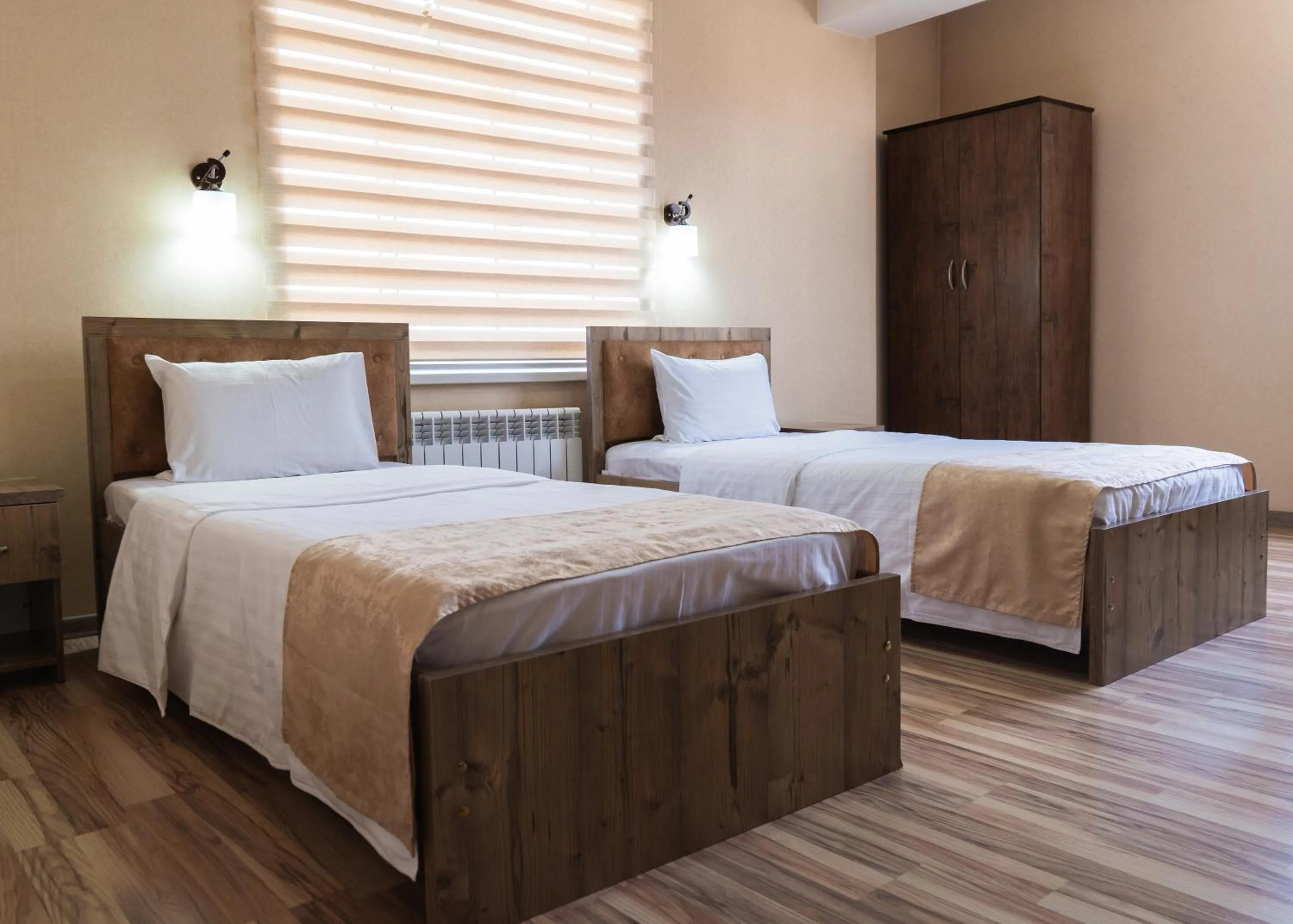 Bed in TOURIST INN hotel