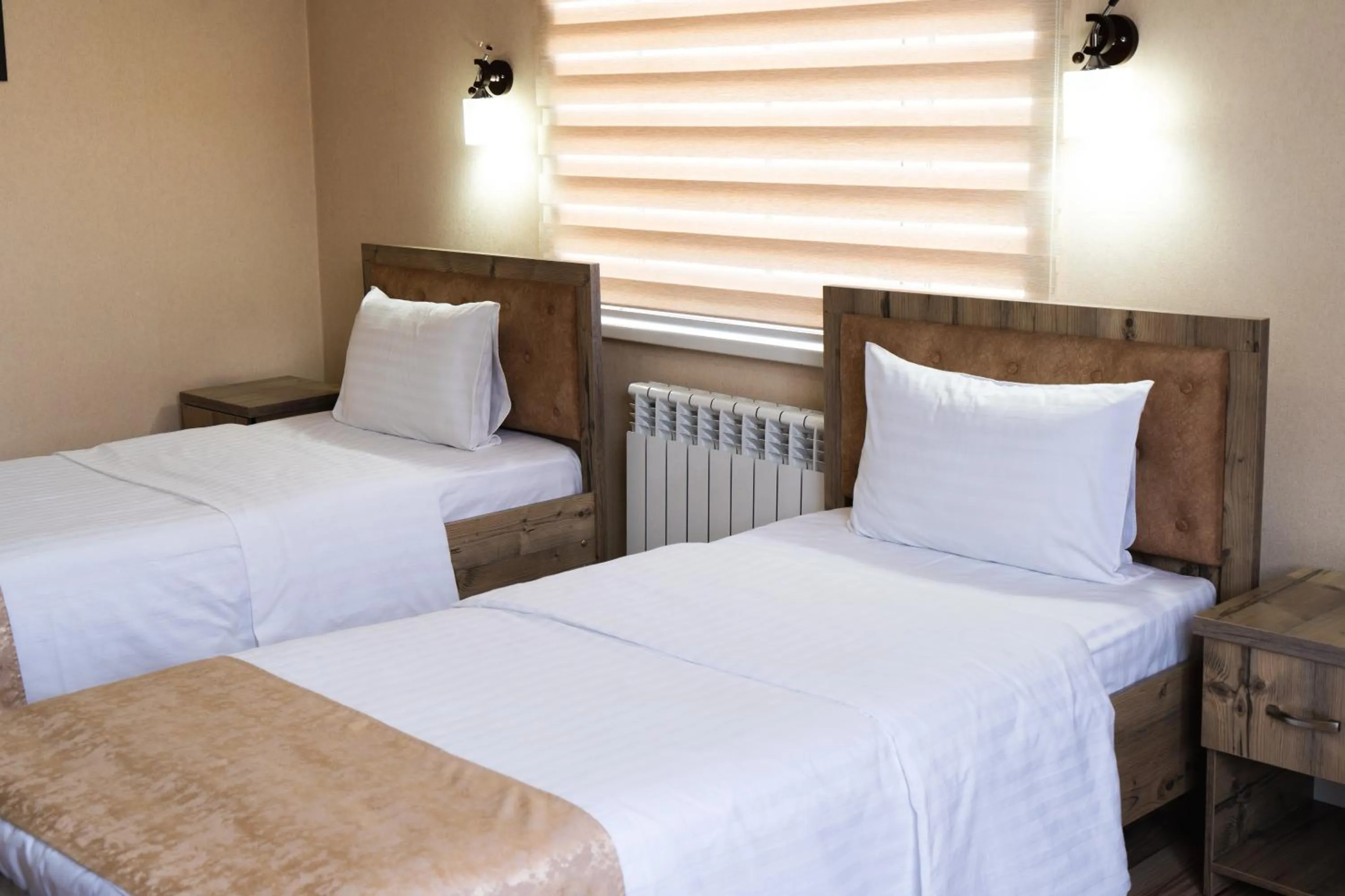 Bed in TOURIST INN hotel