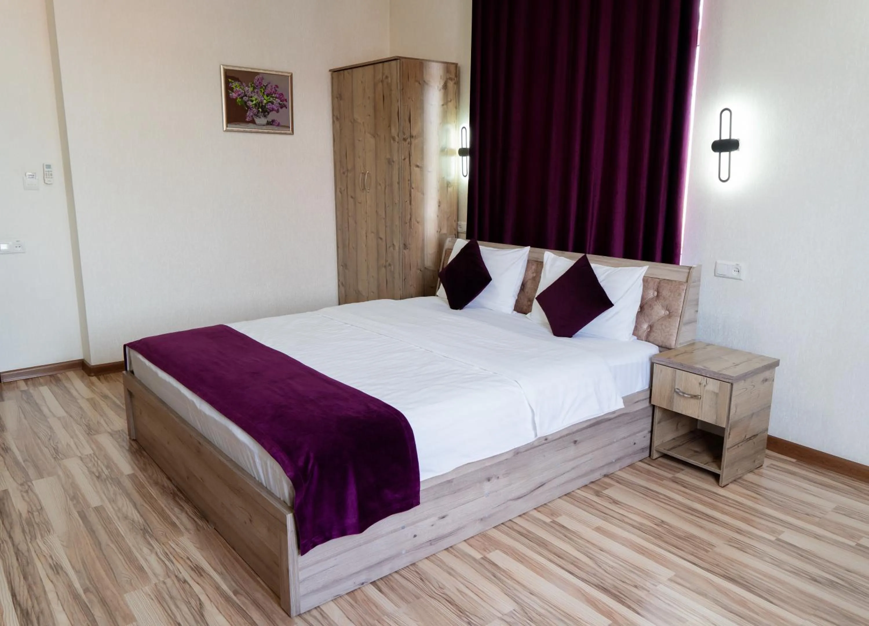 Bed in TOURIST INN hotel