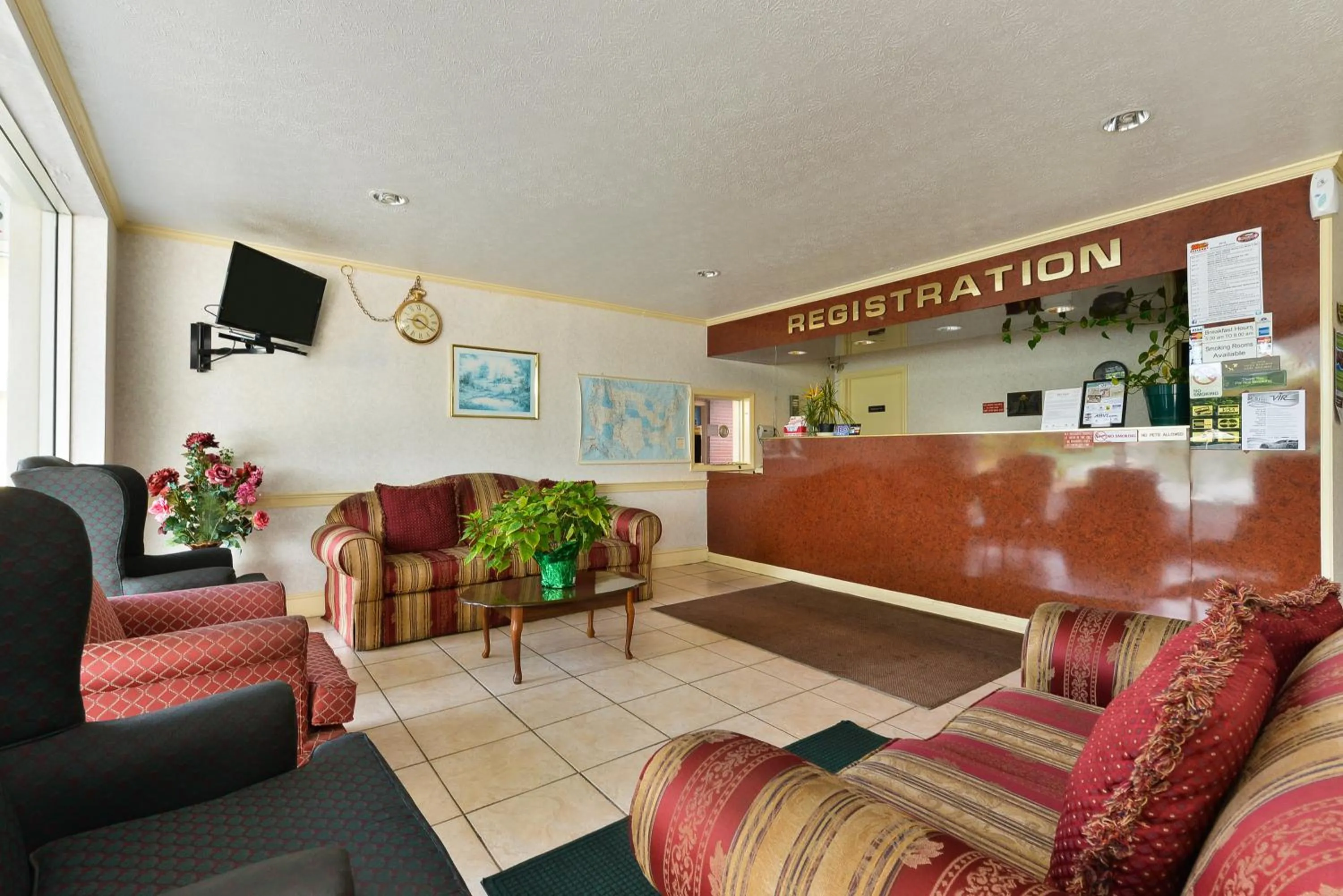 Lobby or reception in Americas Best Value Inn Suites South Boston
