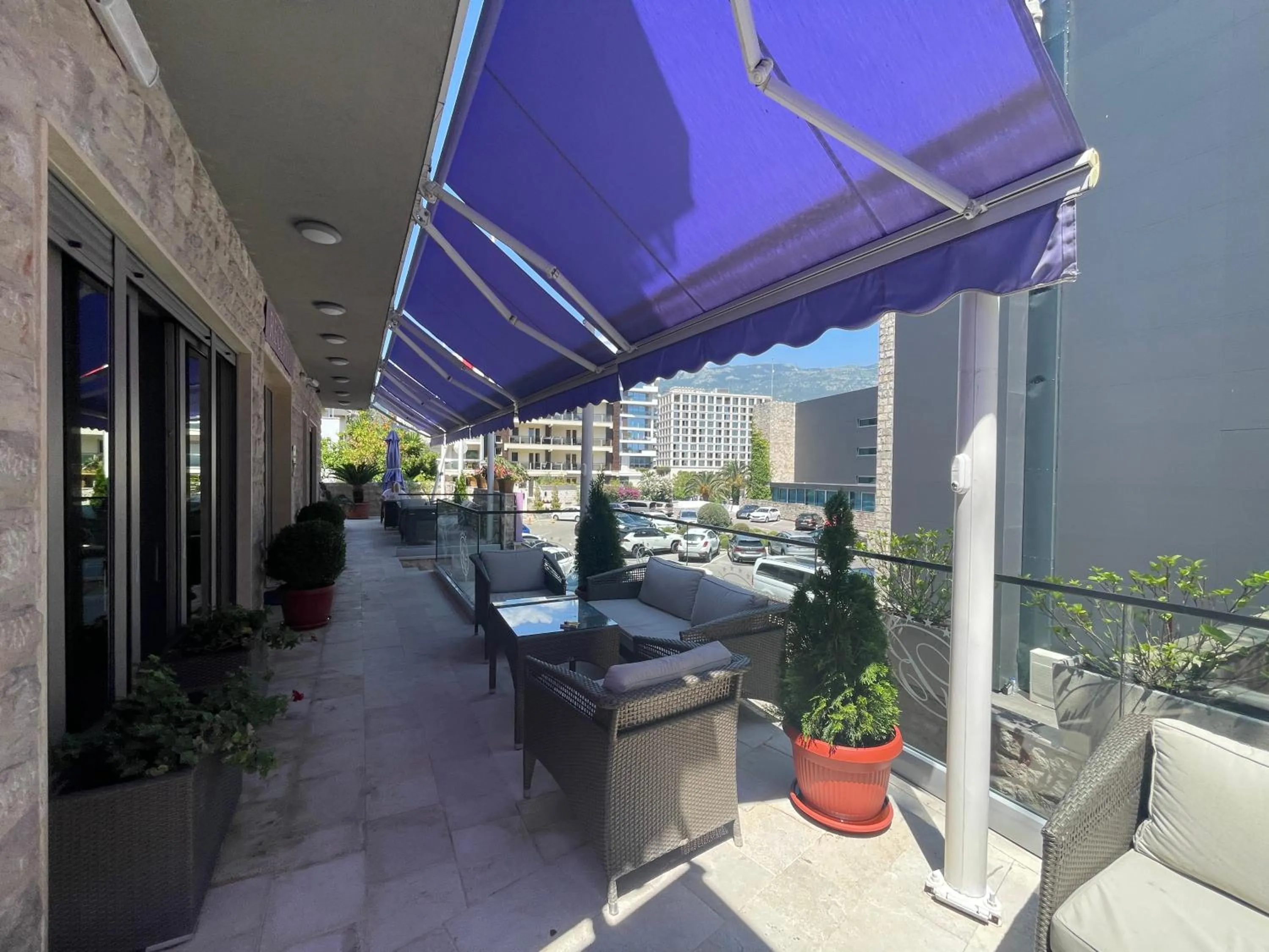 Balcony/Terrace in Hotel Butua Residence