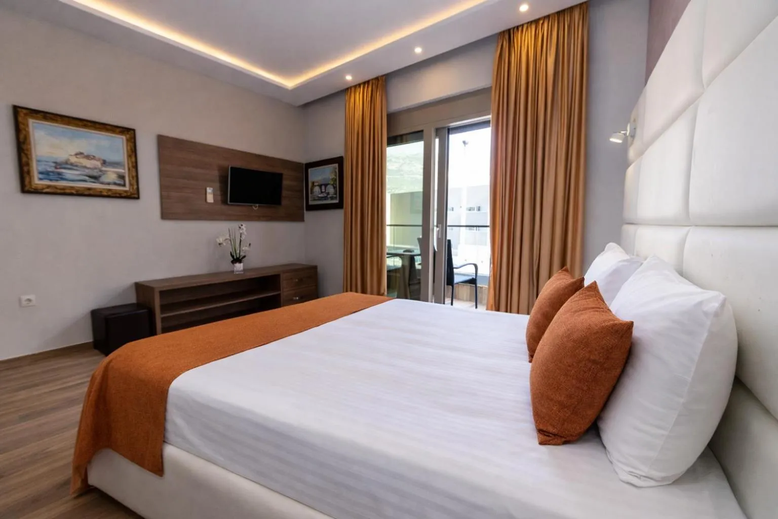 Bed in Hotel Butua Residence
