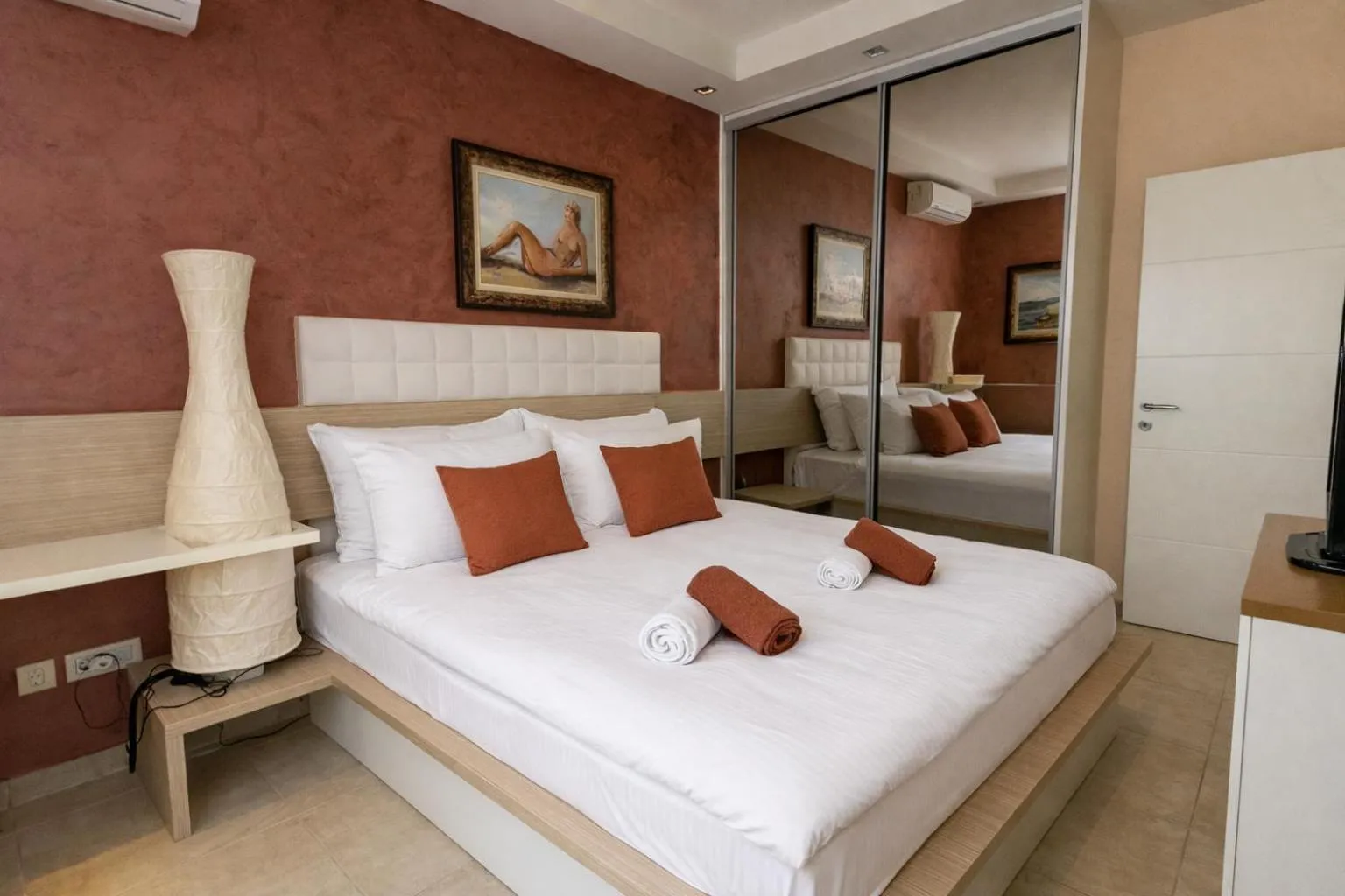 Bed in Hotel Butua Residence