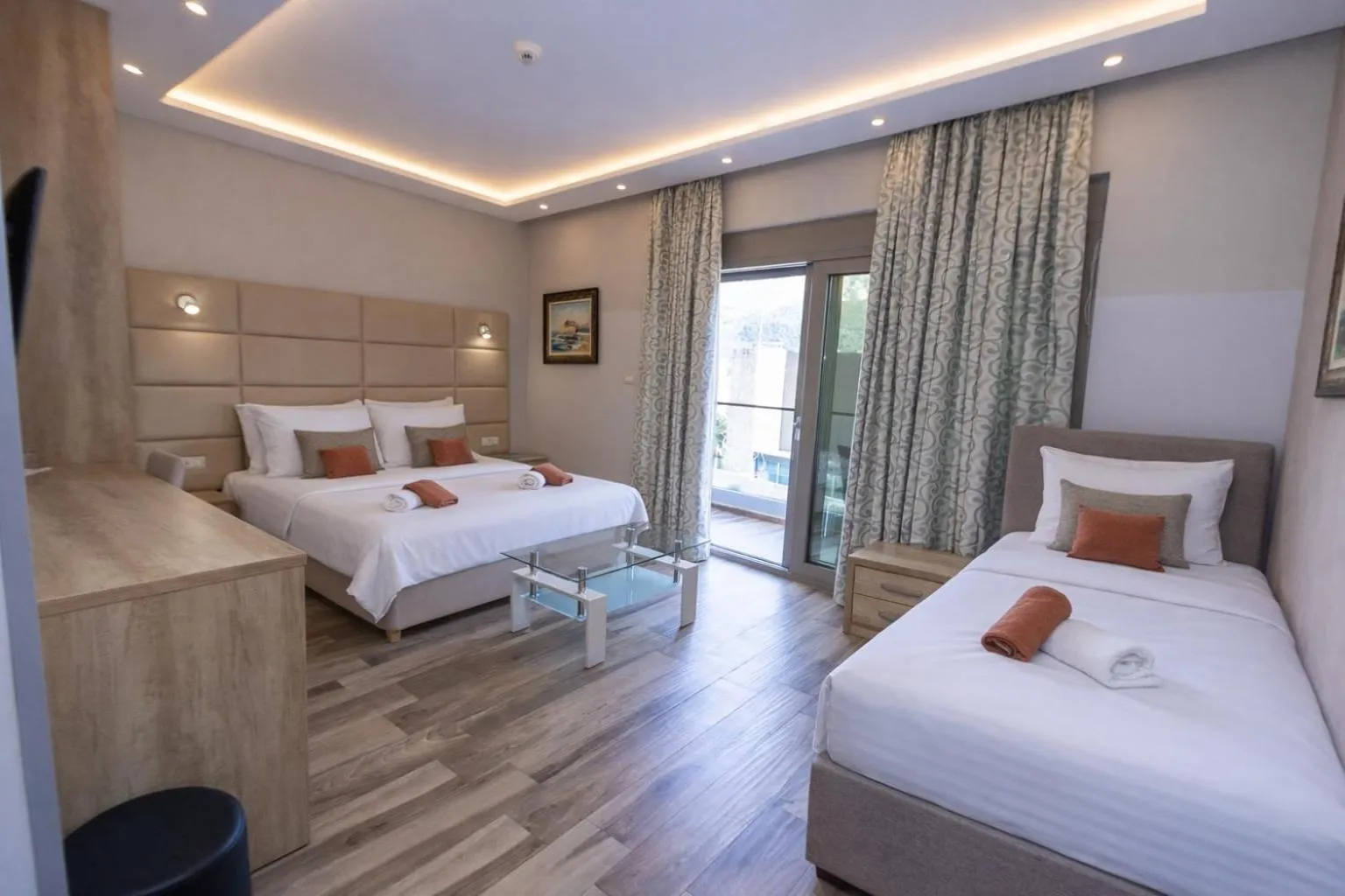 Bed in Hotel Butua Residence