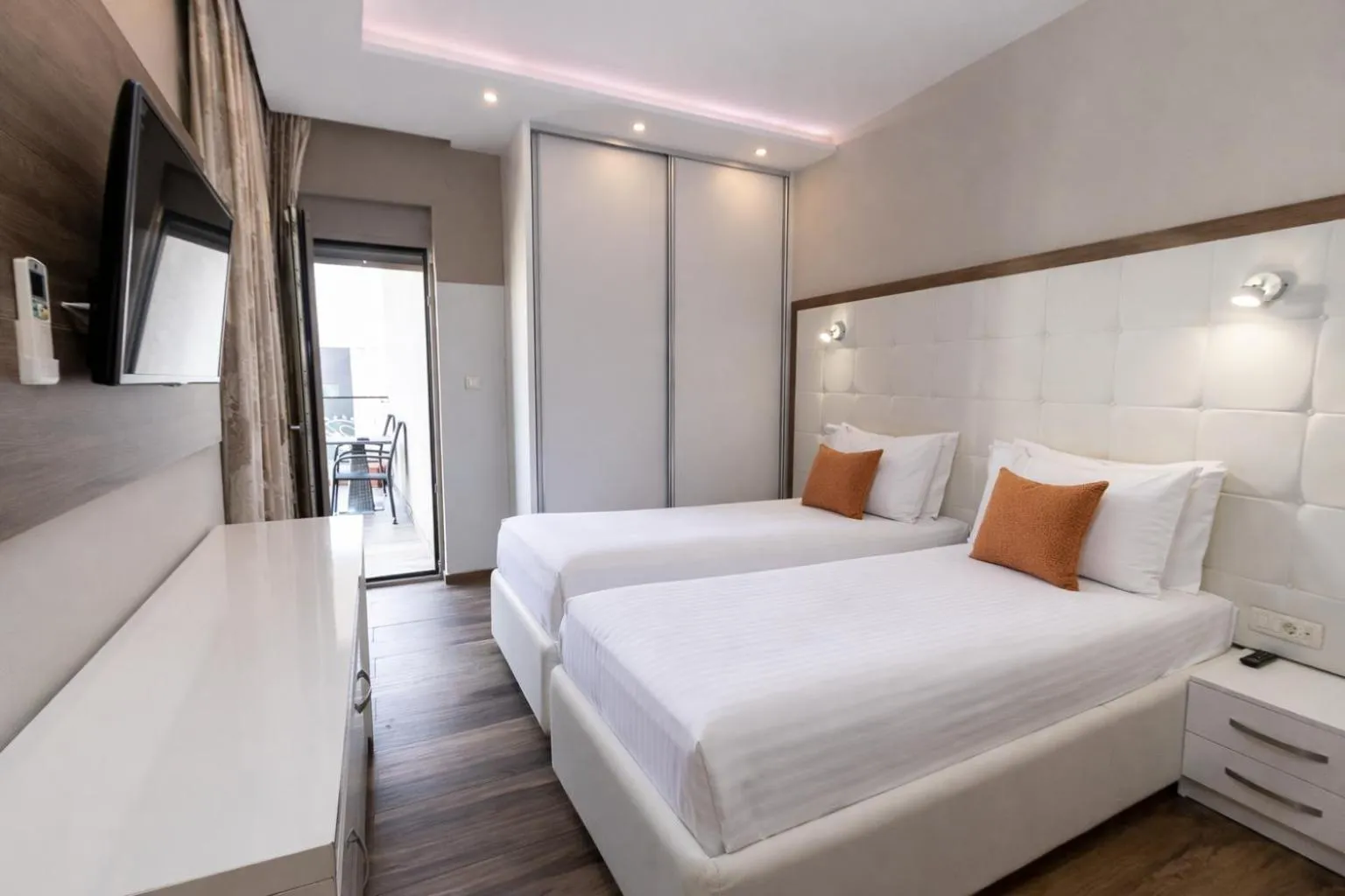 Bed in Hotel Butua Residence