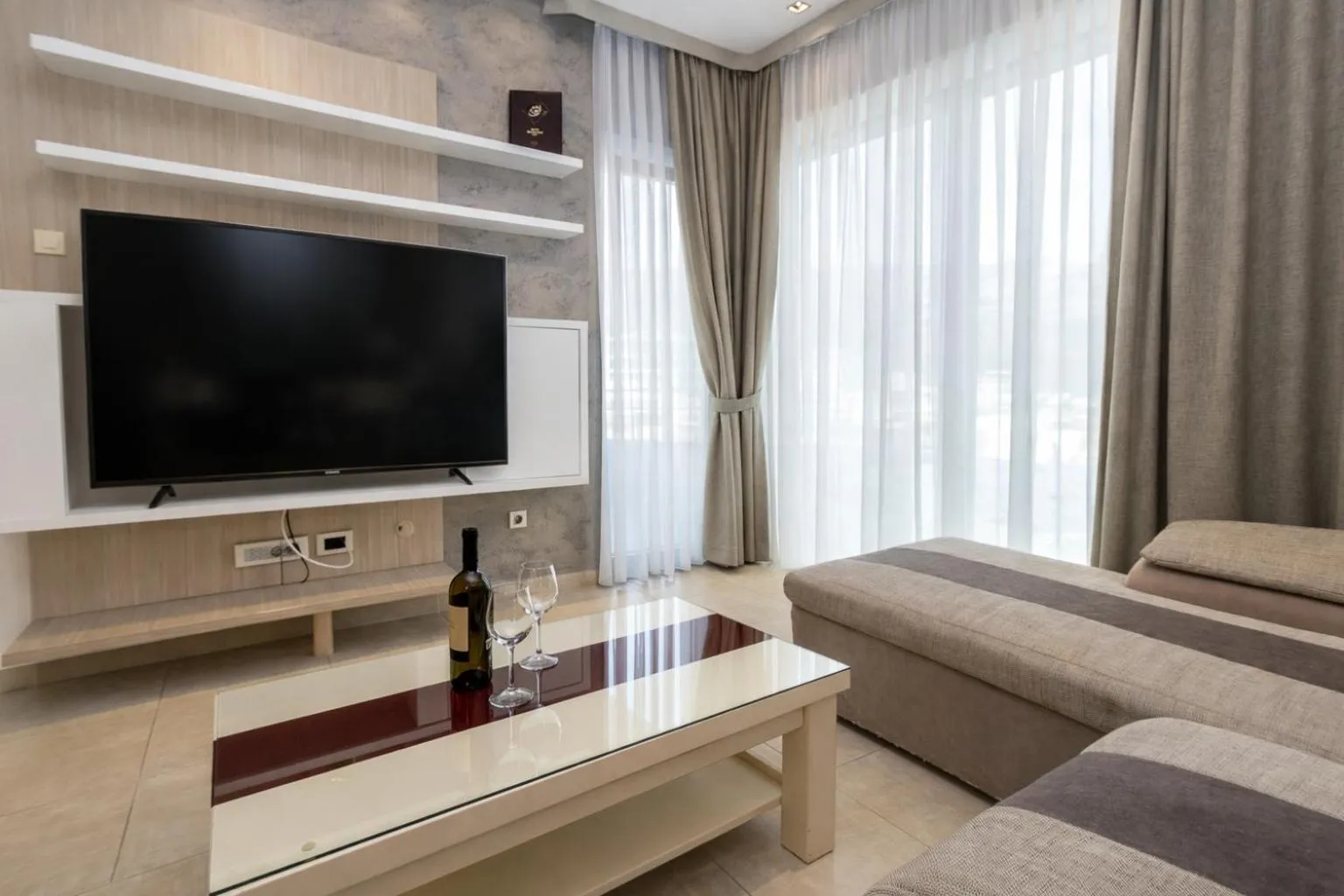 Bed in Hotel Butua Residence