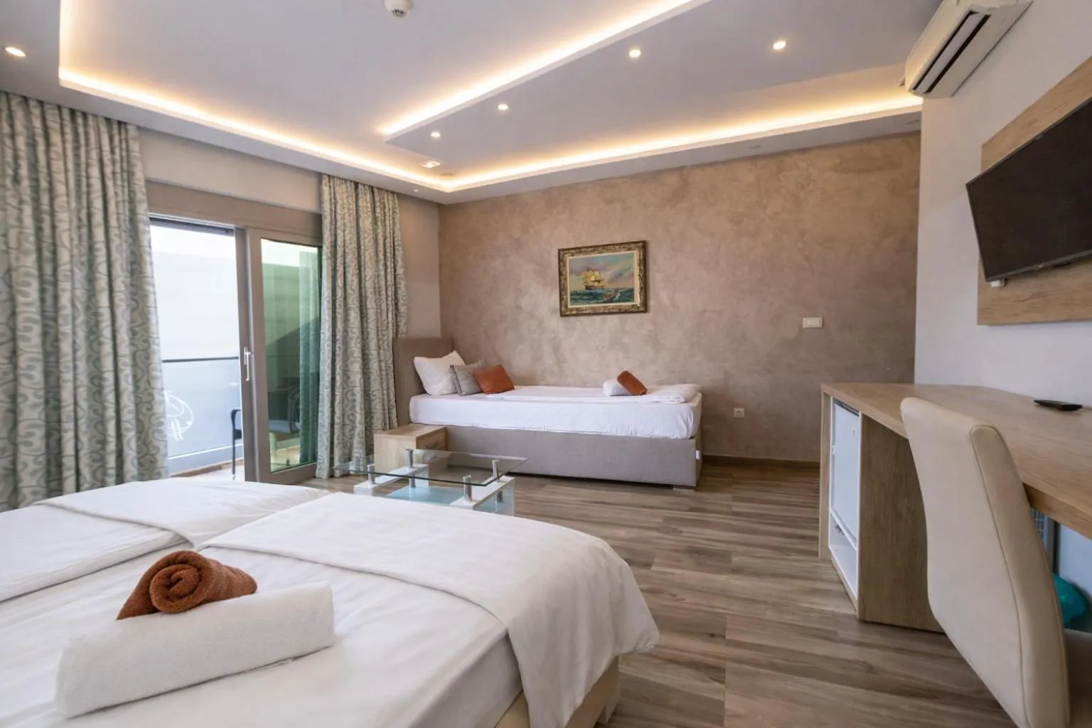 Bed in Hotel Butua Residence