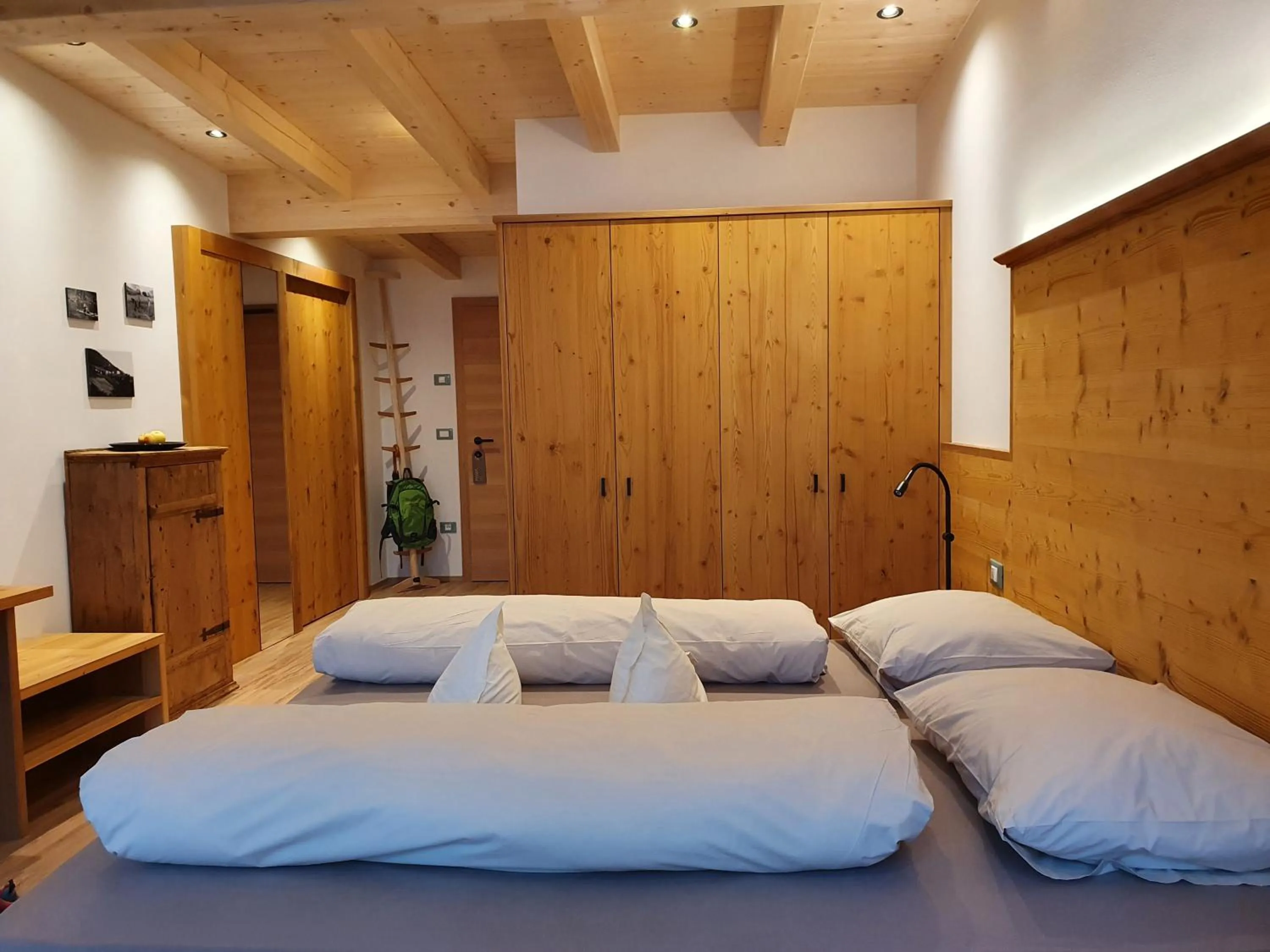 Bed in Natur Pur Hotel Unterpichl