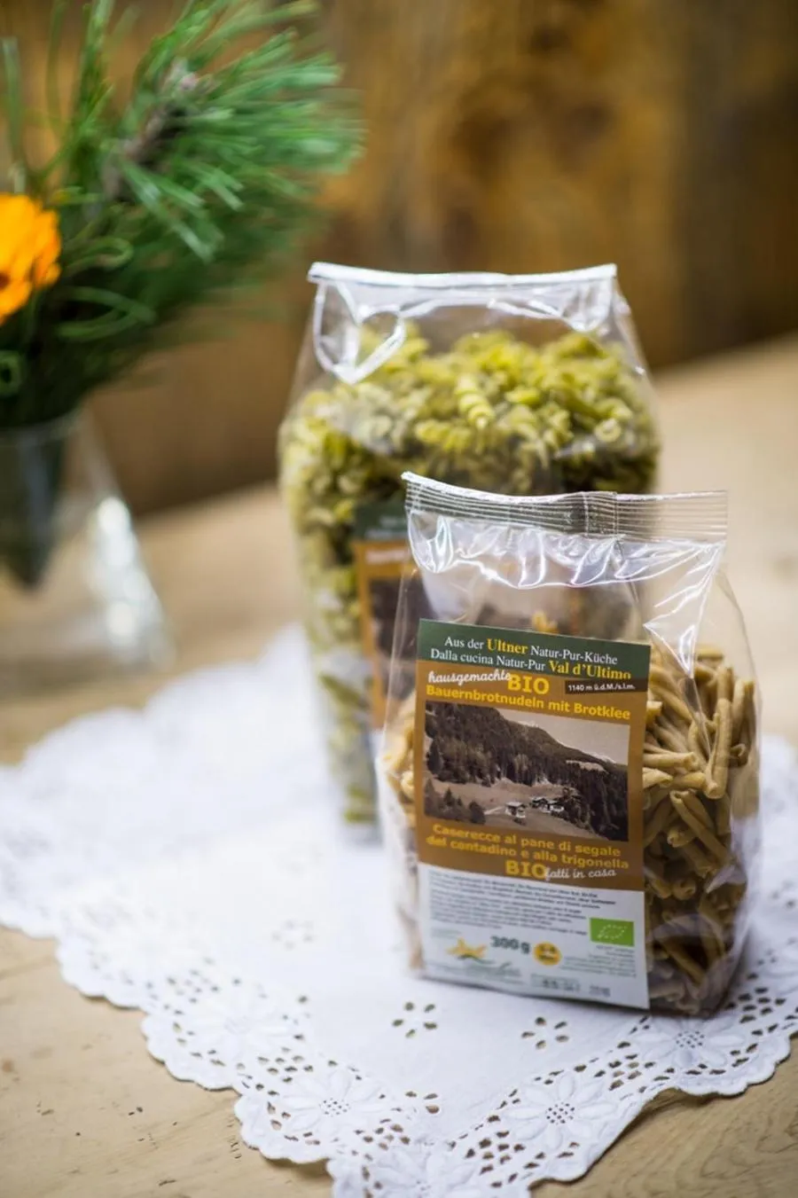 Food close-up in Natur Pur Hotel Unterpichl