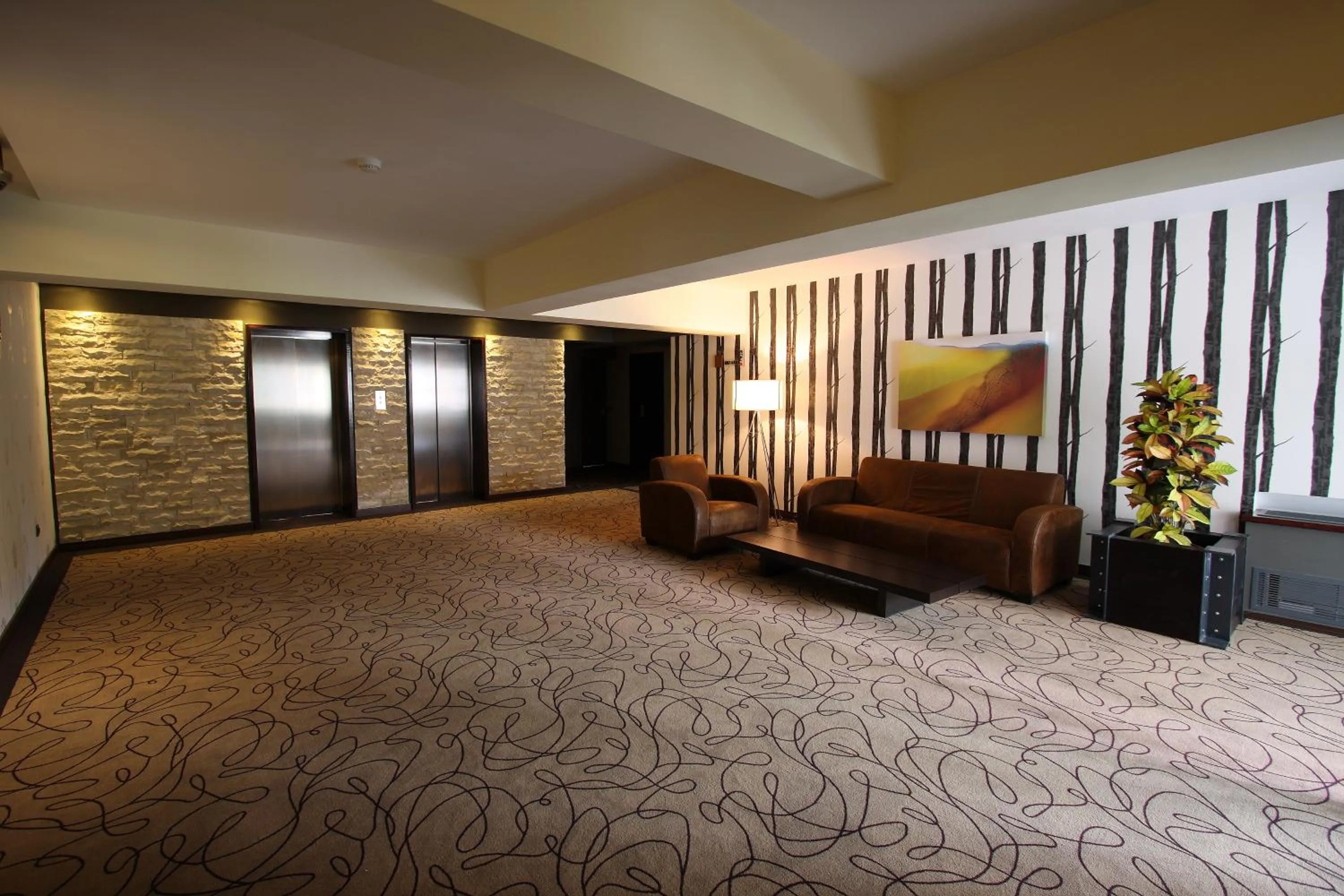 Lobby or reception in Hotel Orizont