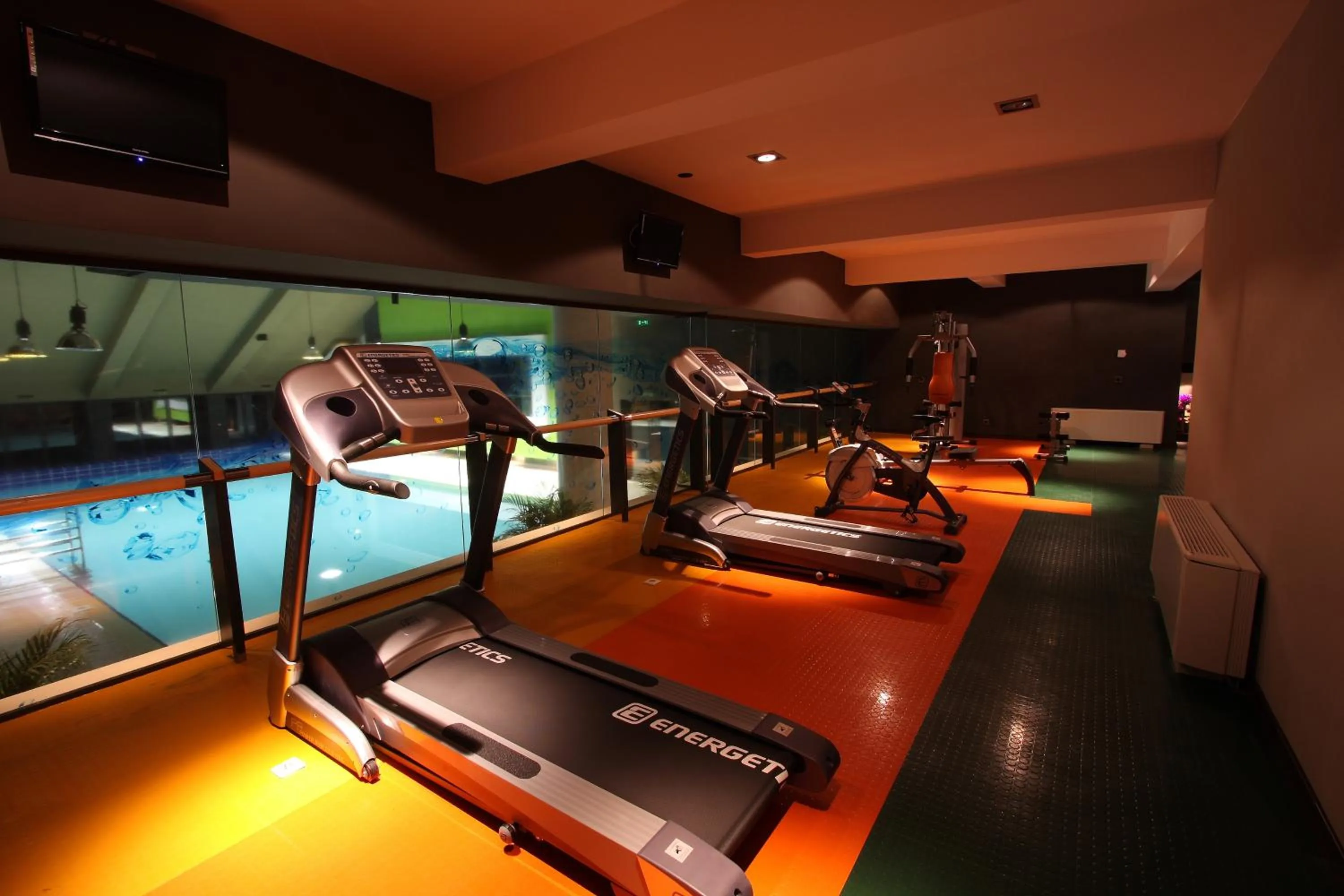 Fitness centre/facilities in Hotel Orizont